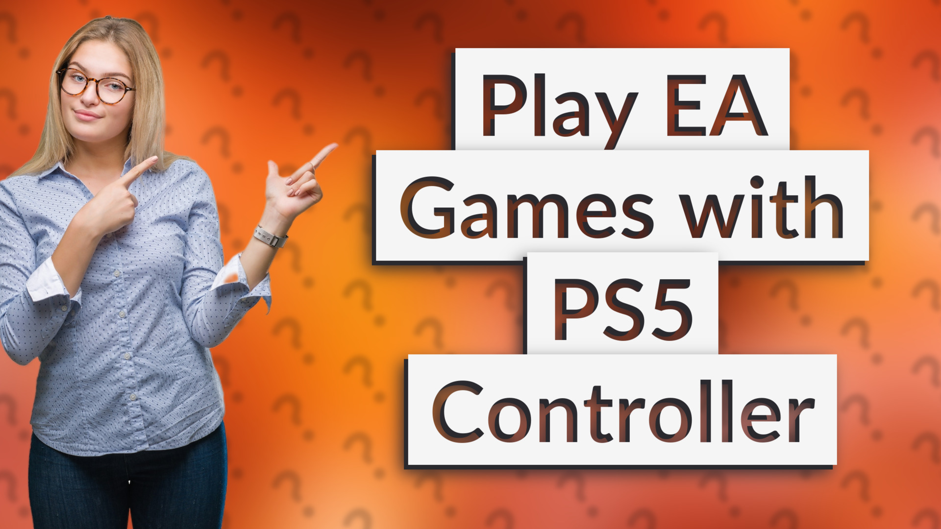 Play EA Games with PS5 Controller