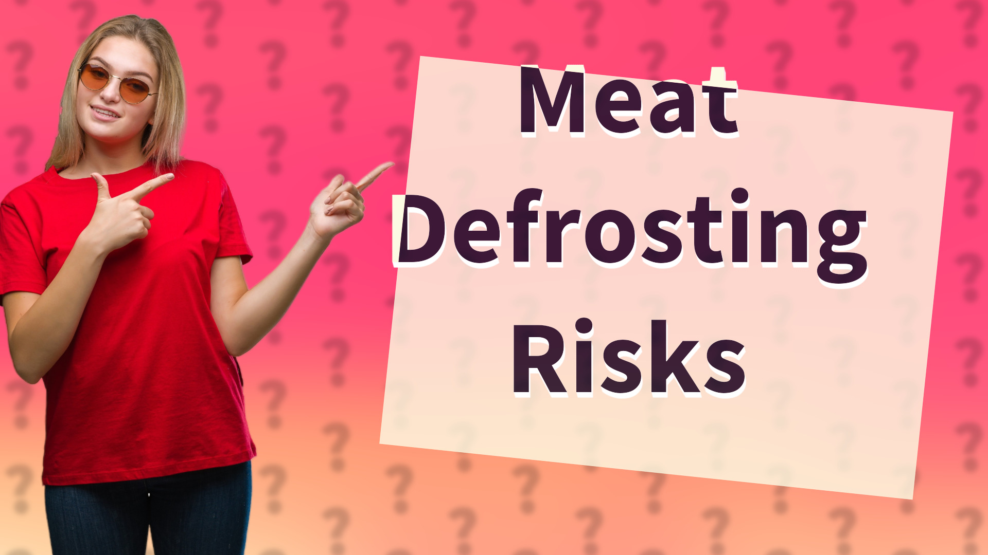 Meat Defrosting Risks