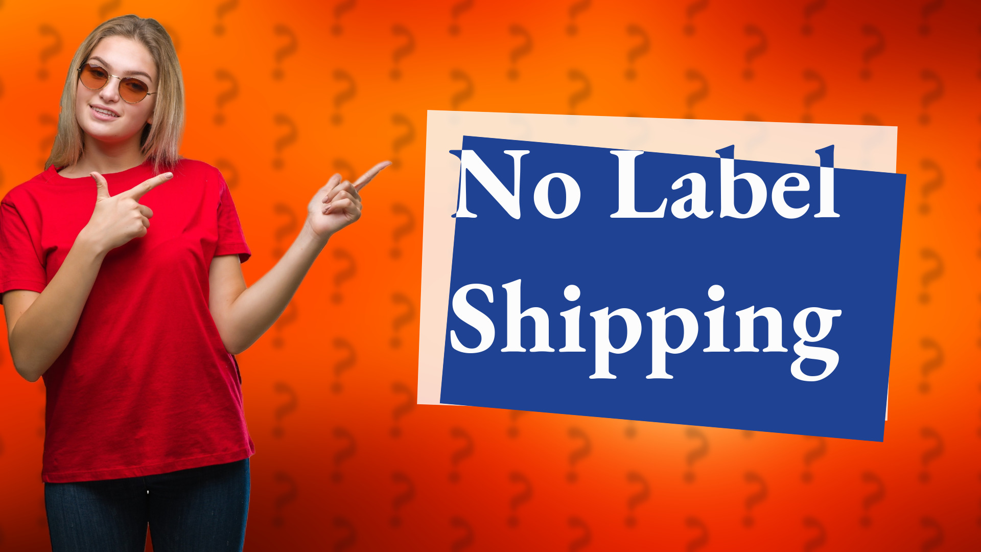 No Label Shipping