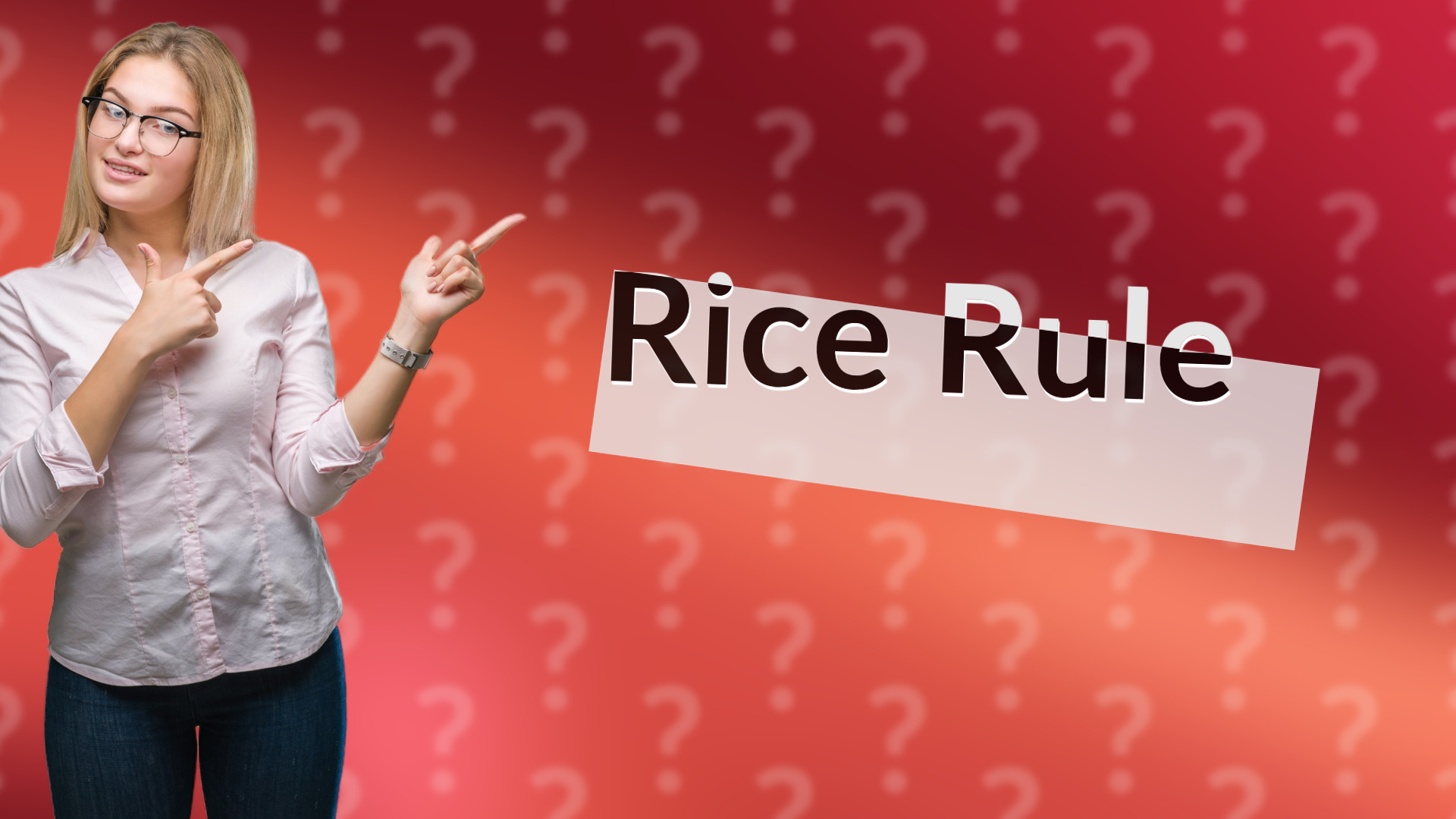 Rice Rule