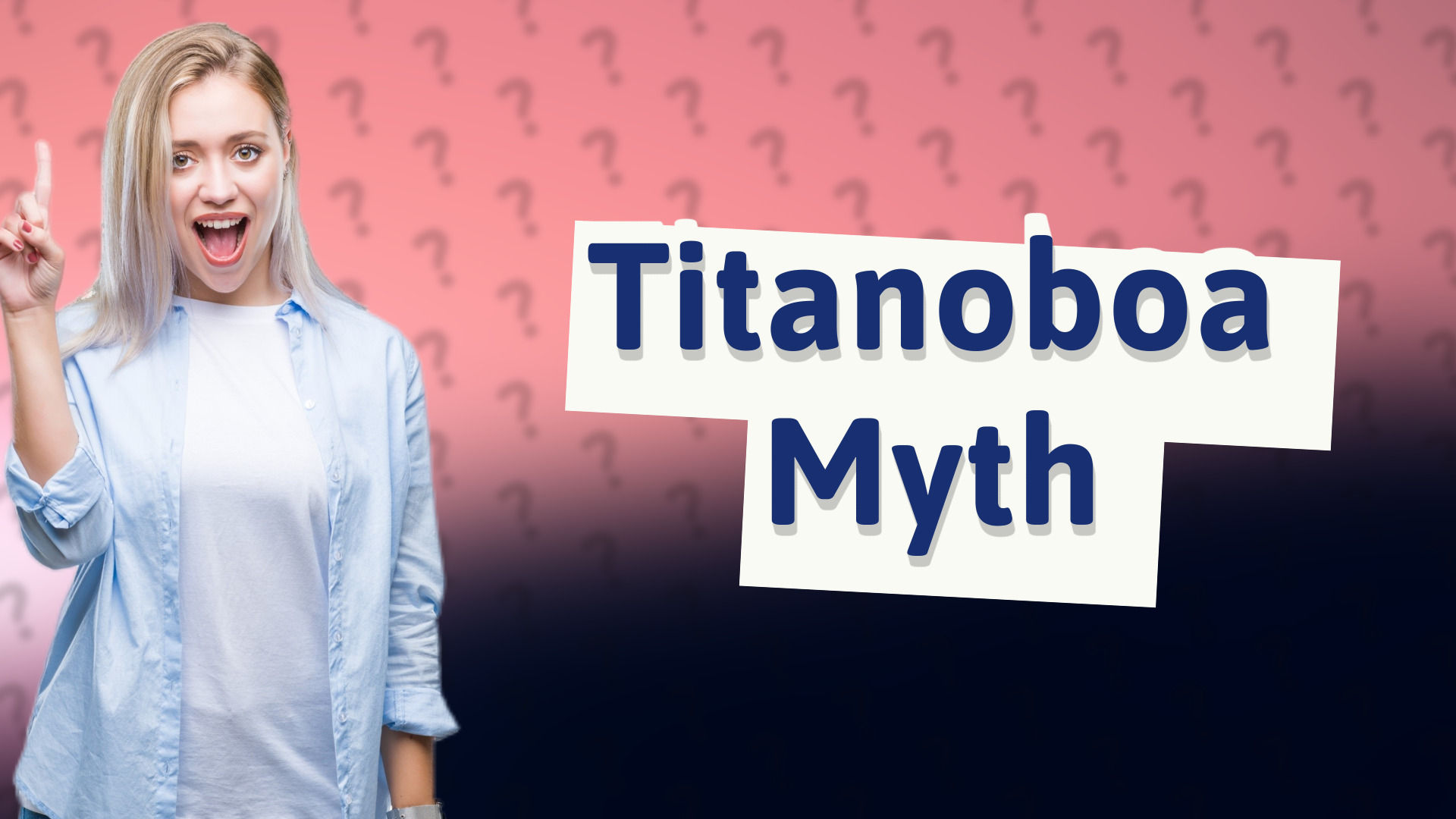 Titanoboa Myth
