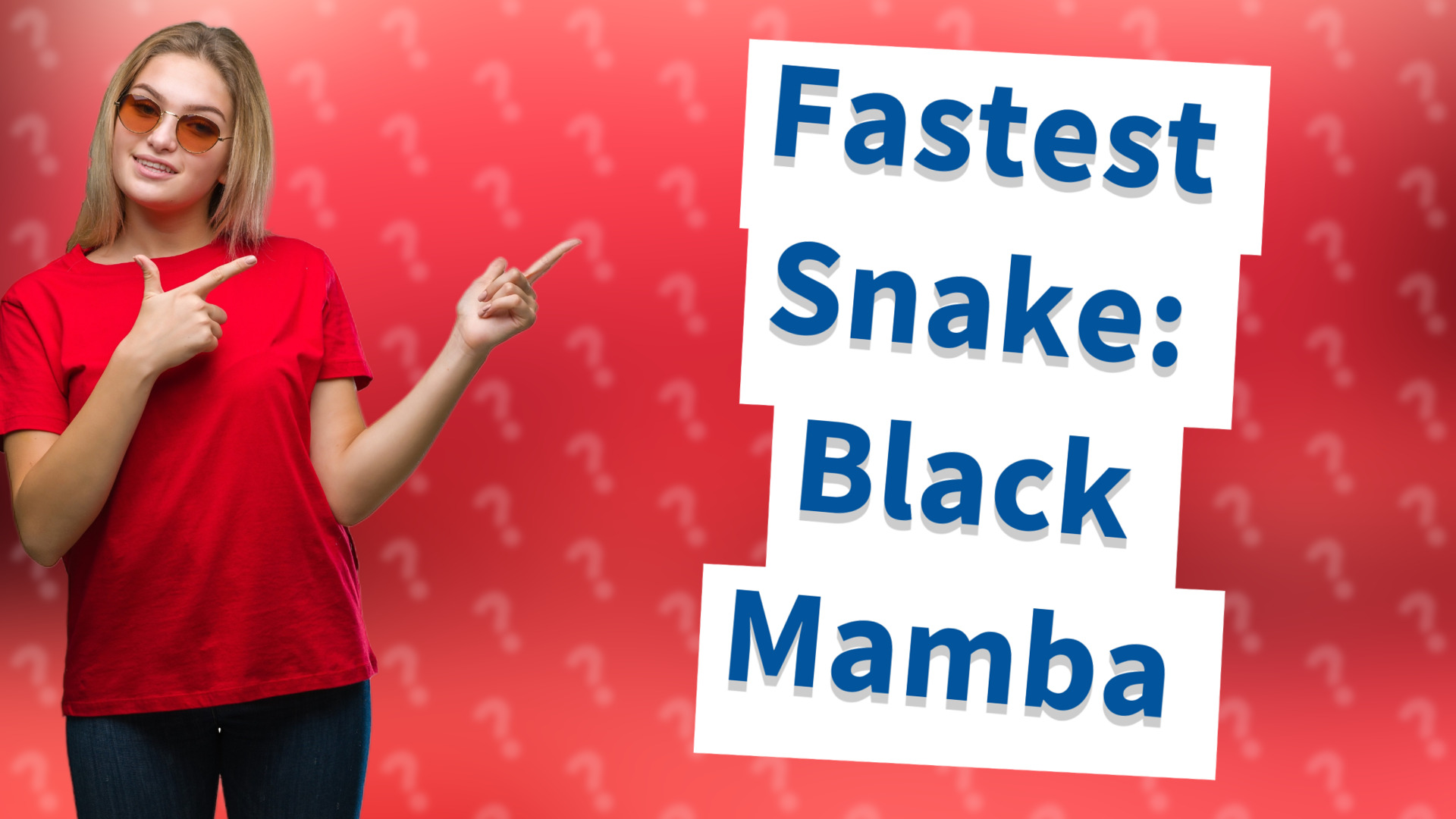 Fastest Snake: Black Mamba