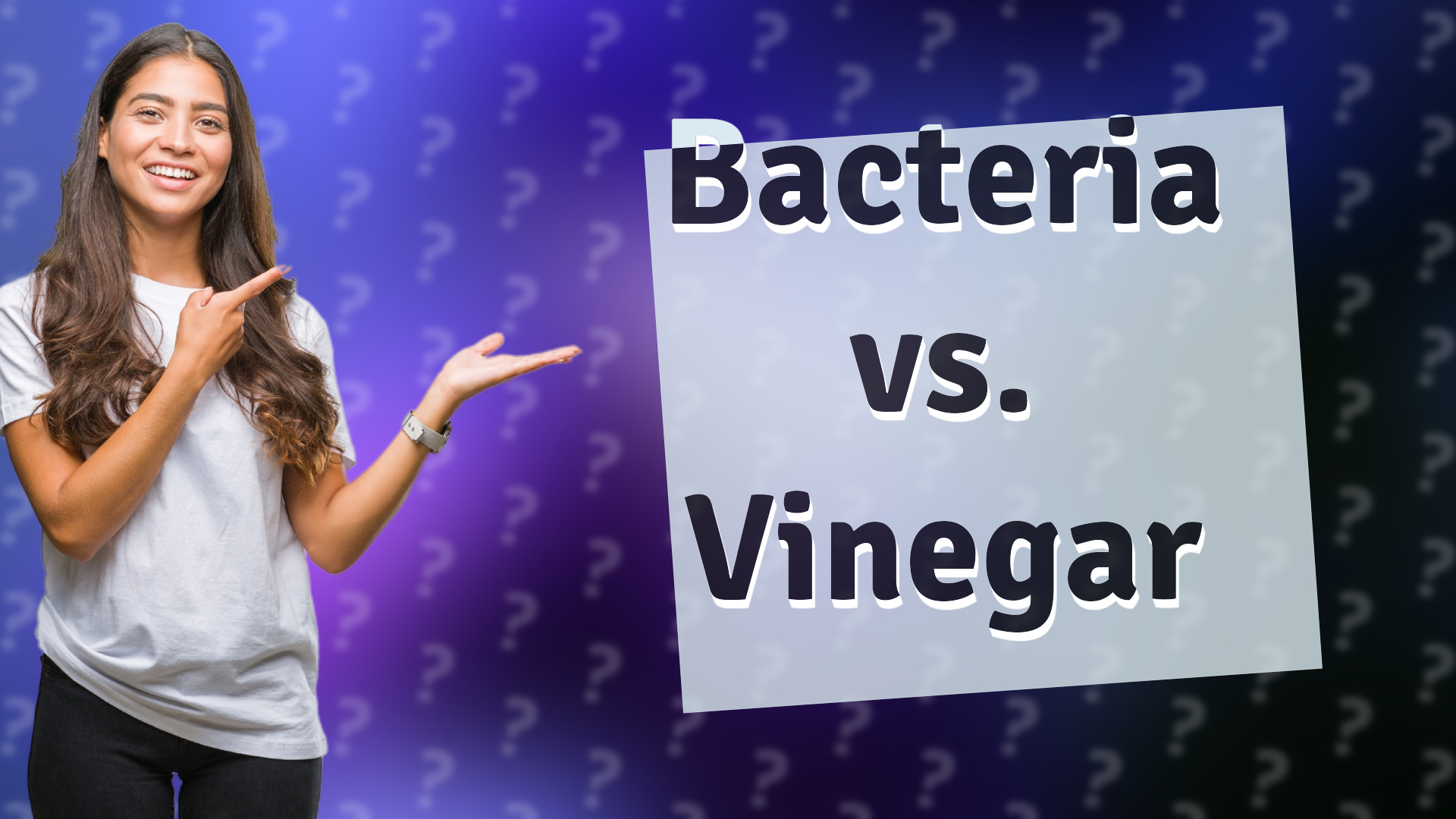 Bacteria vs. Vinegar