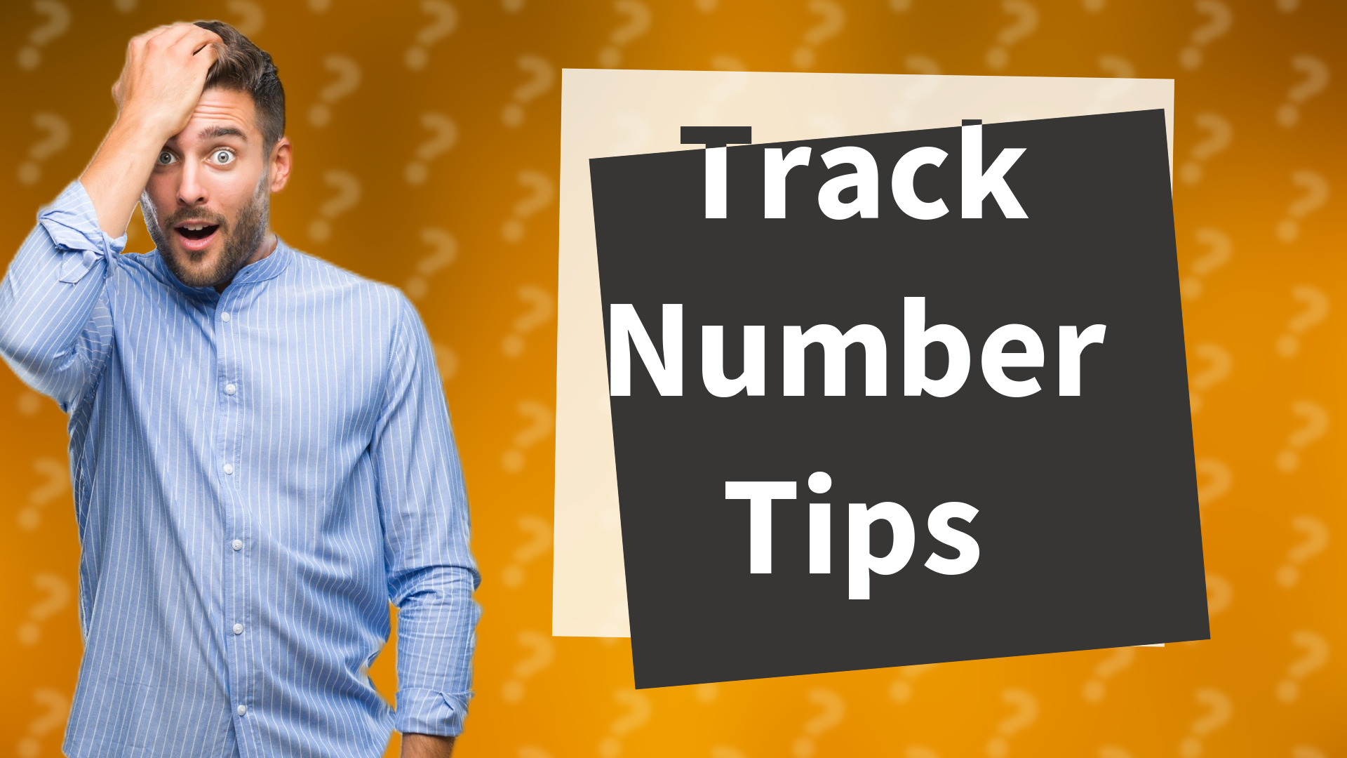 Track Number Tips