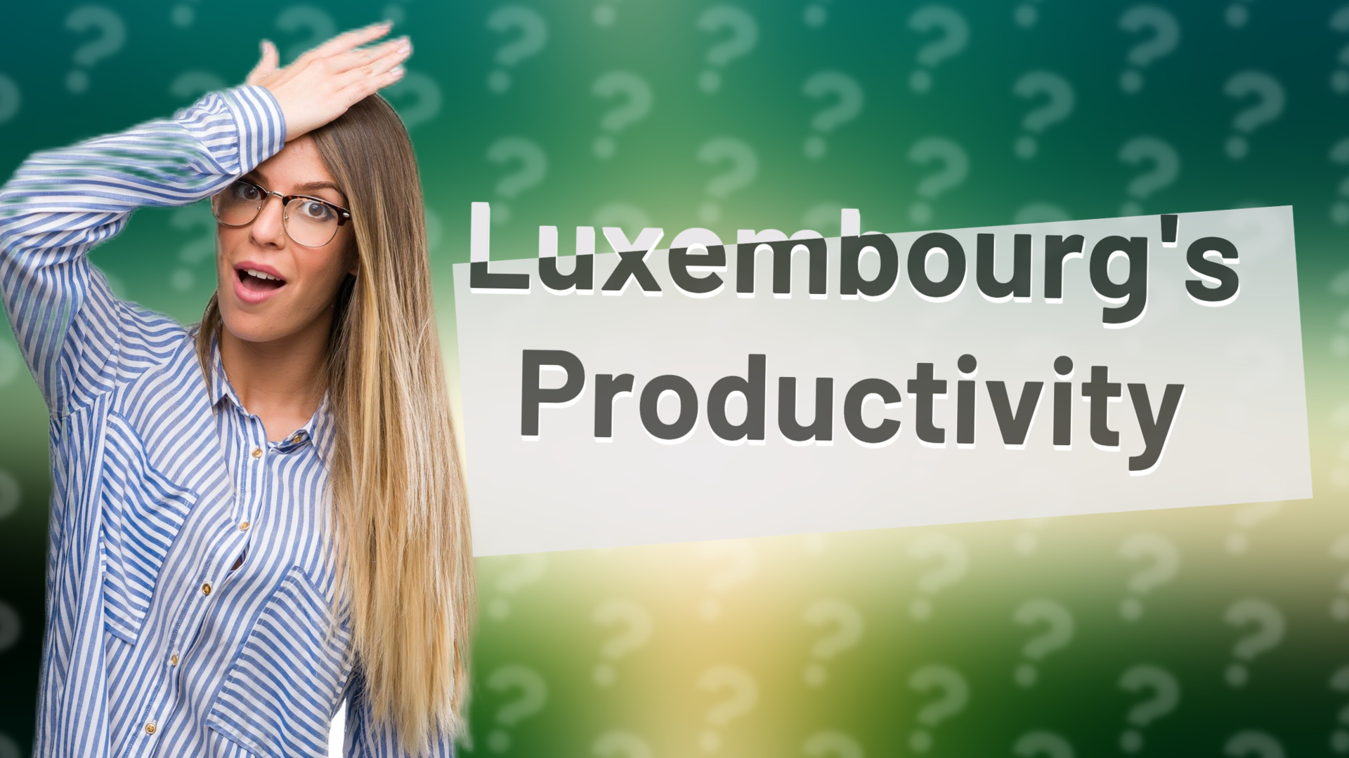 Luxembourg's Productivity