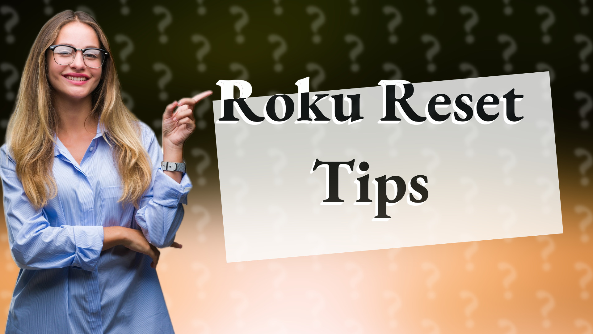 Roku Reset Tips
