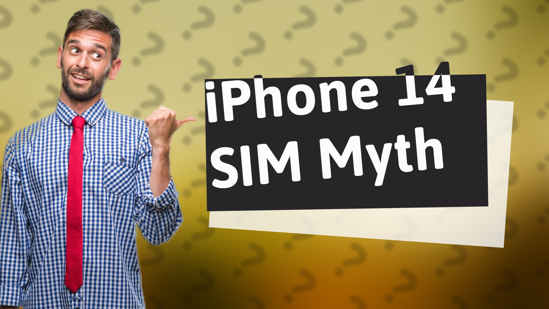 iPhone 14 SIM Myth
