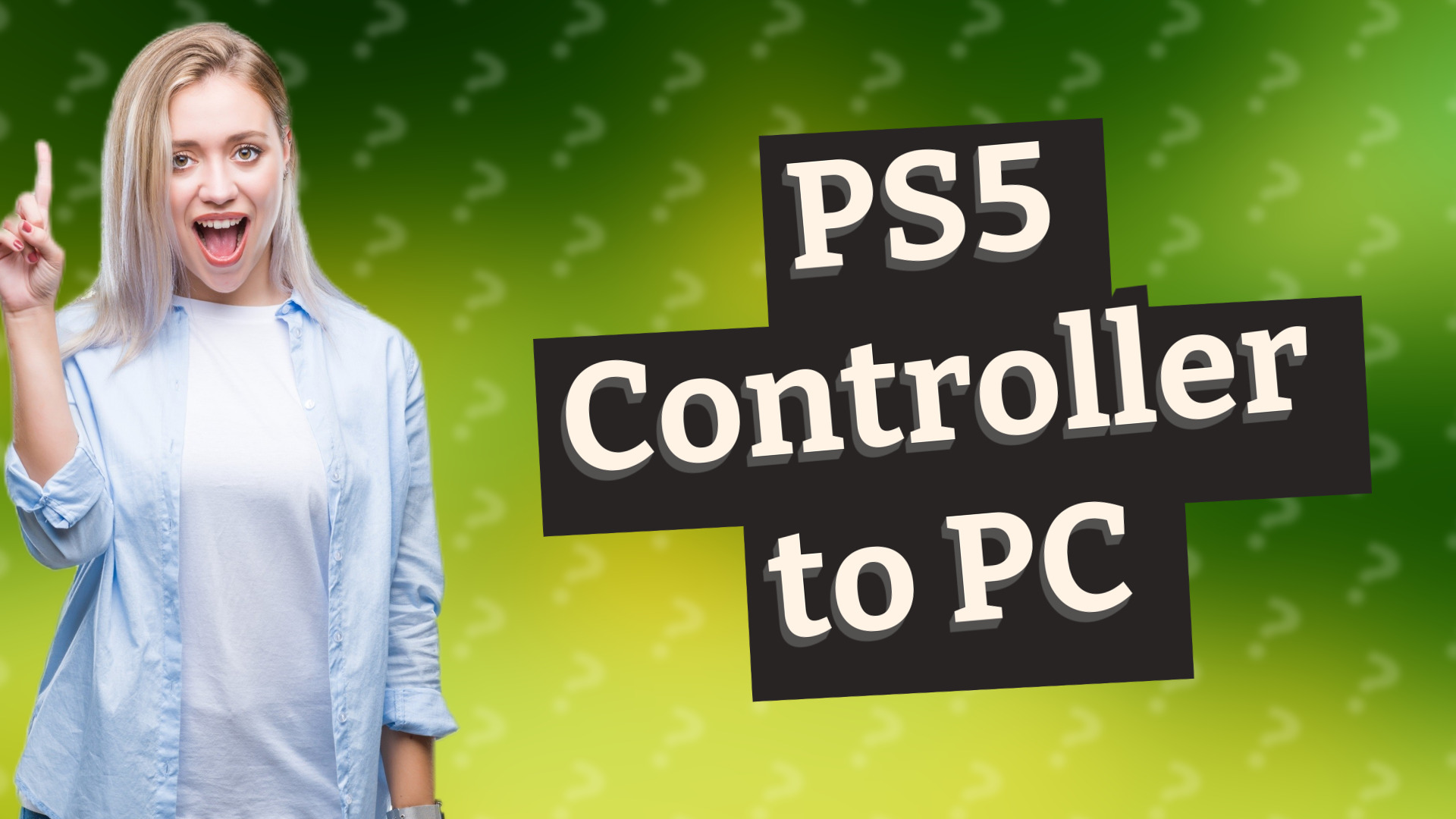 PS5 Controller to PC