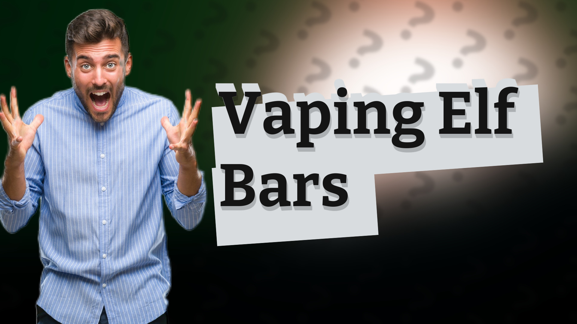 Vaping Elf Bars