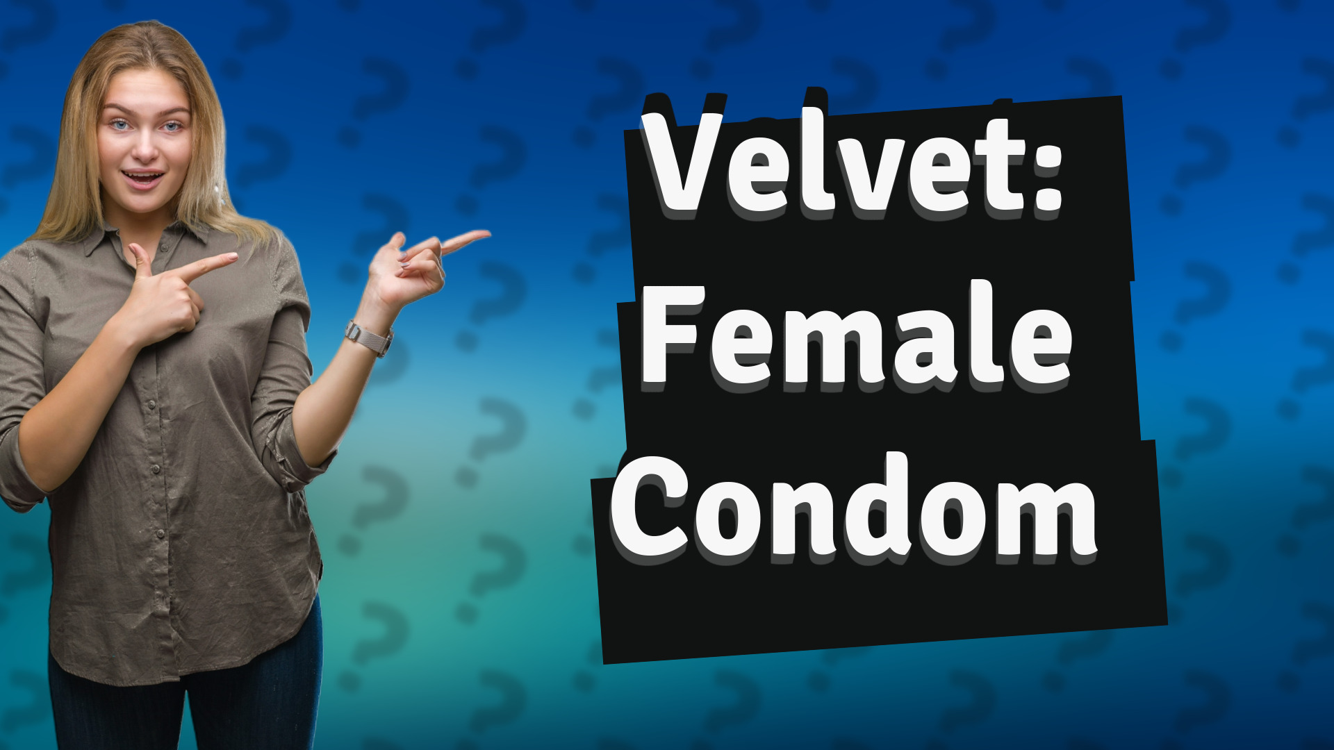 Velvet: Female Condom