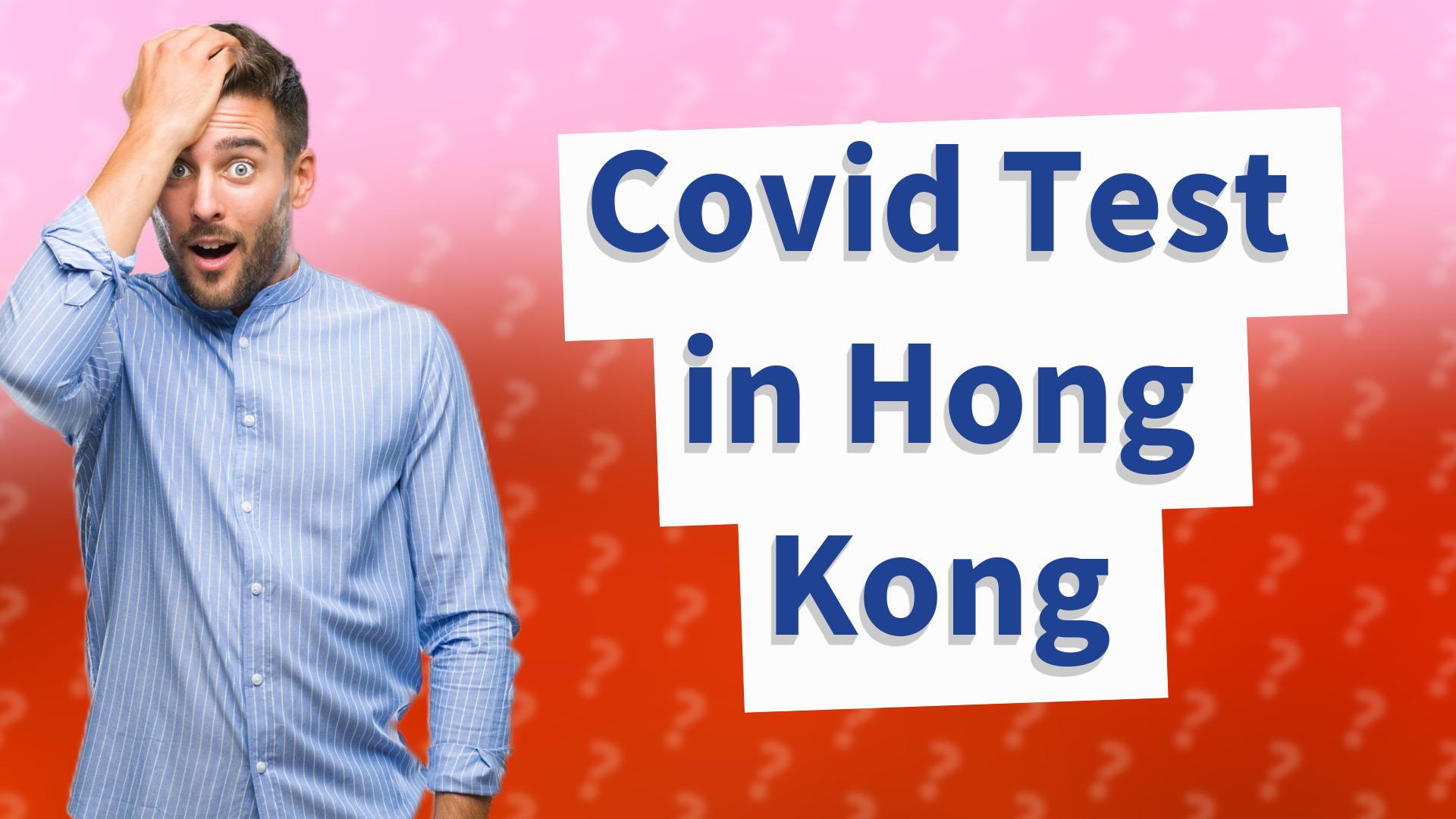Covid Test in Hong Kong