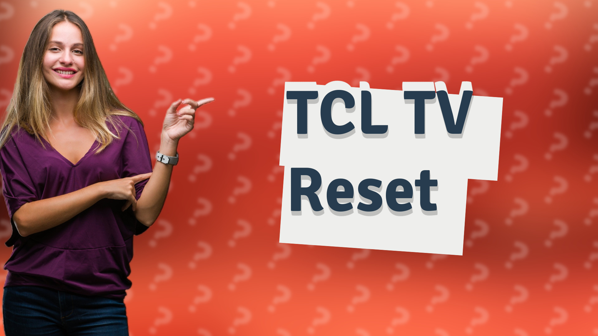 TCL TV Reset