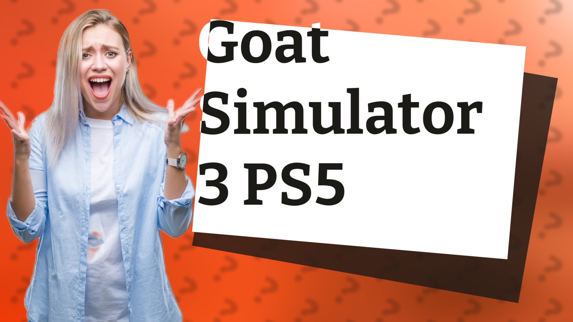 Goat Simulator 3 PS5