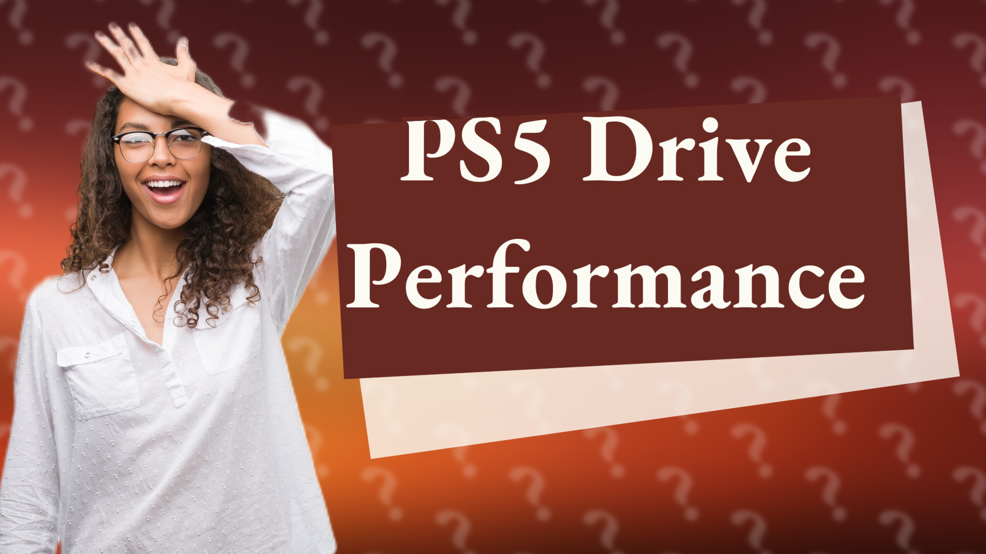 PS5 Drive Performance