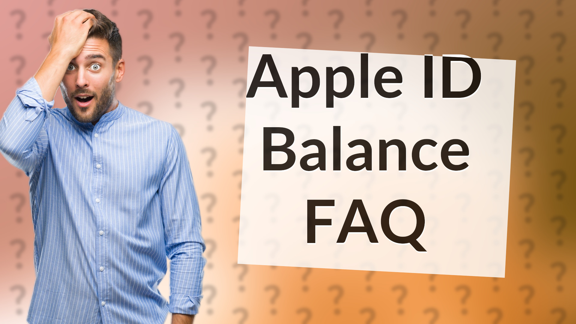 Apple ID Balance FAQ