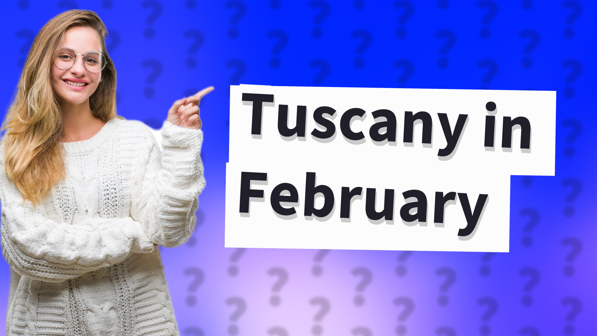 Tuscany in February