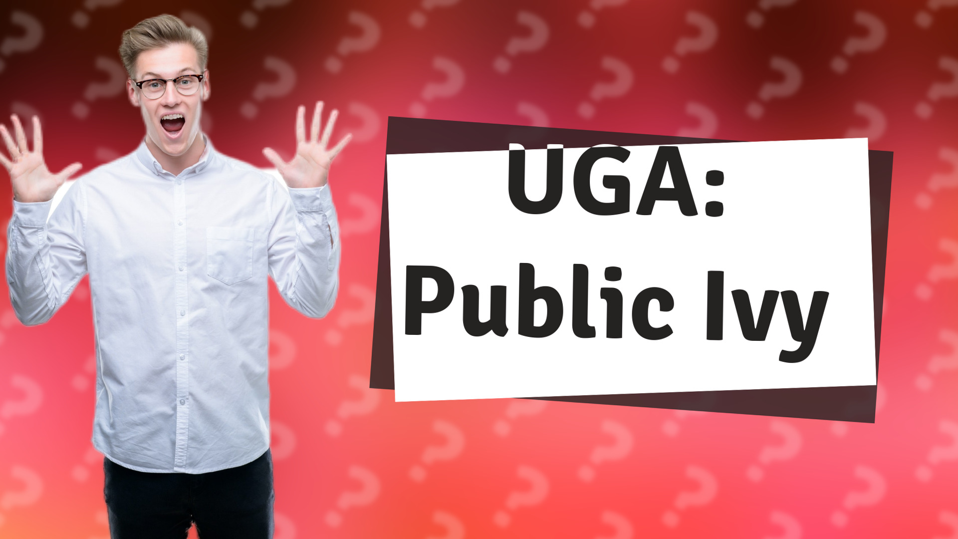 UGA: Public Ivy