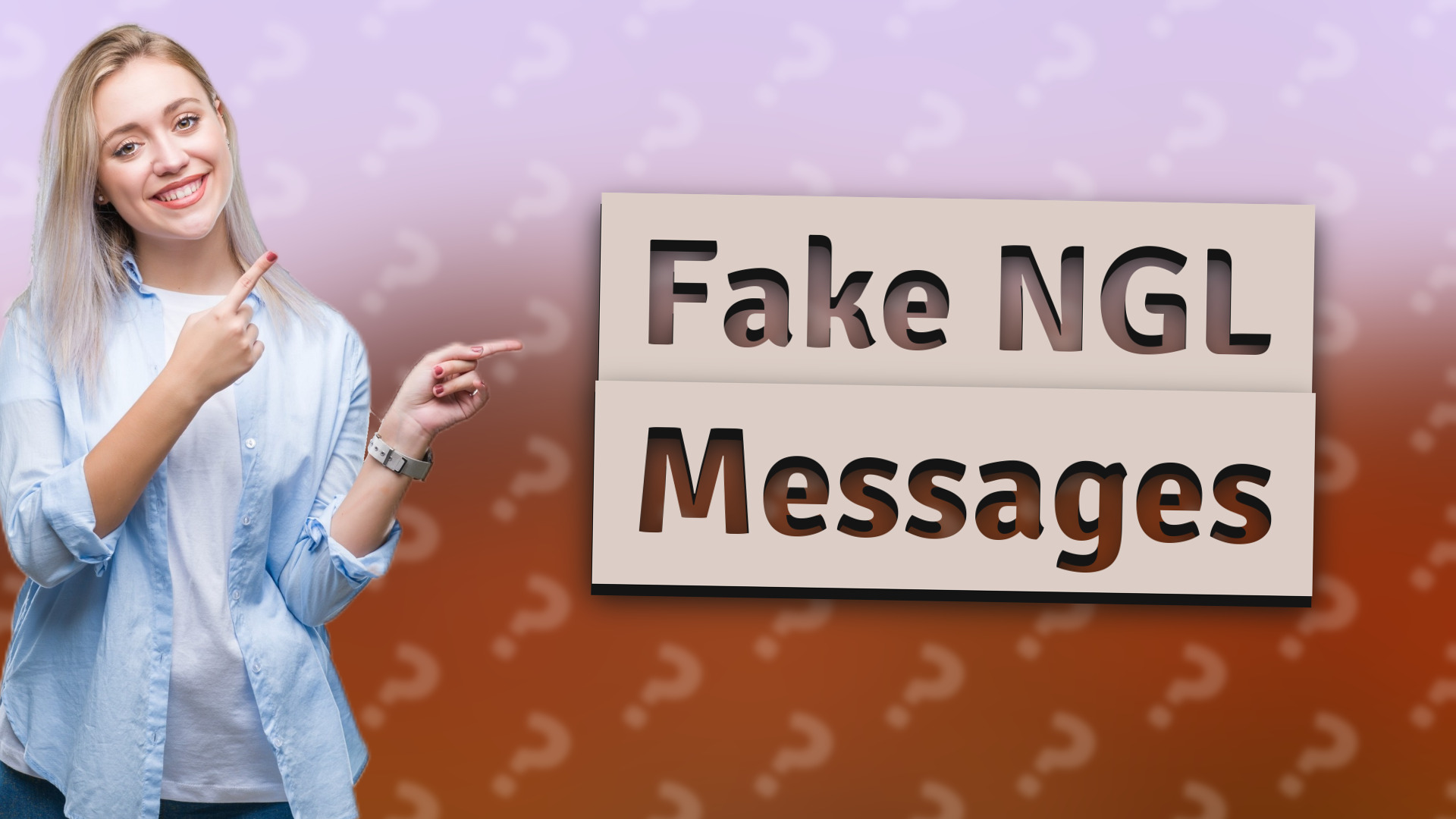 Fake NGL Messages