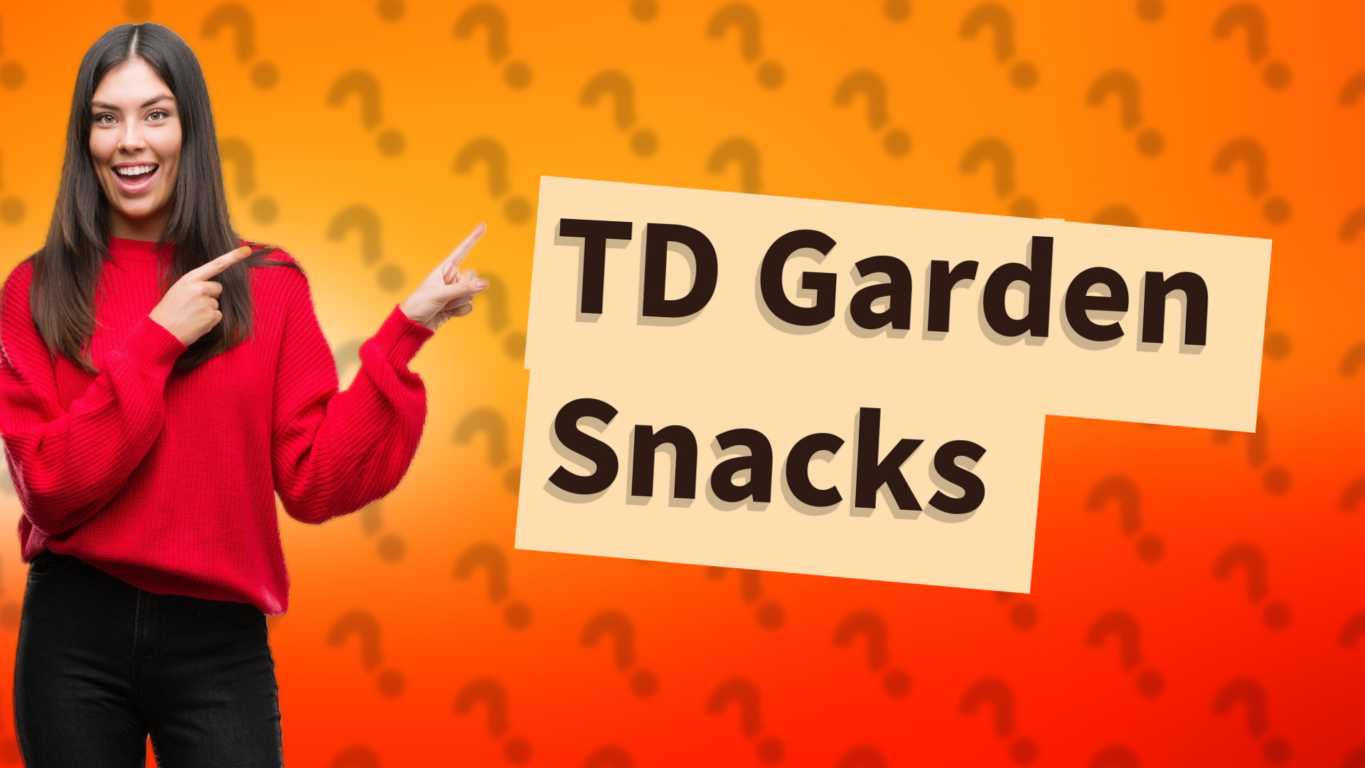 TD Garden Snacks