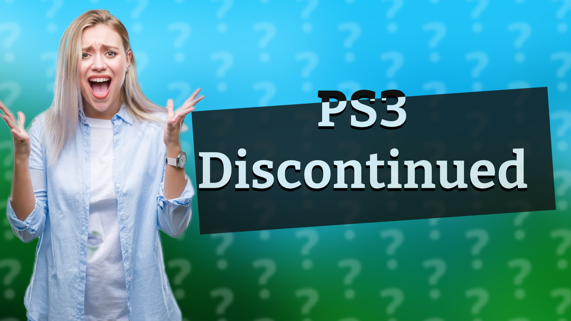 PS3 Discontinued