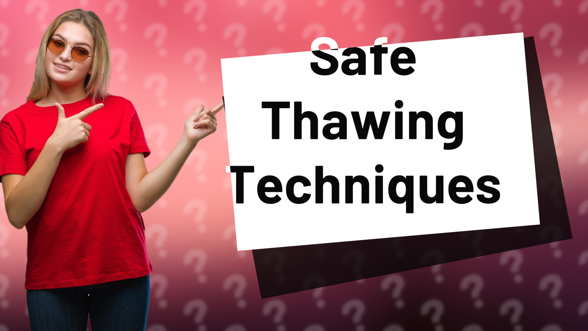 Safe Thawing Techniques
