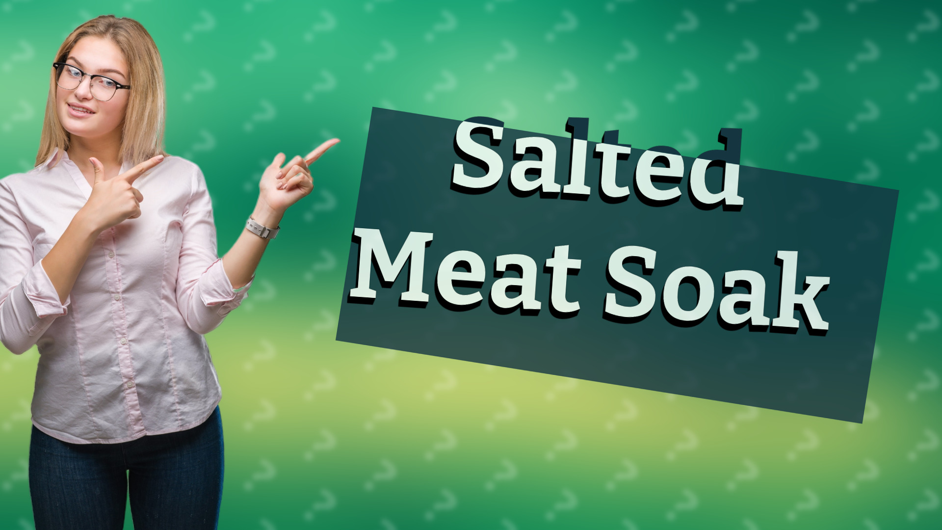 Salted Meat Soak