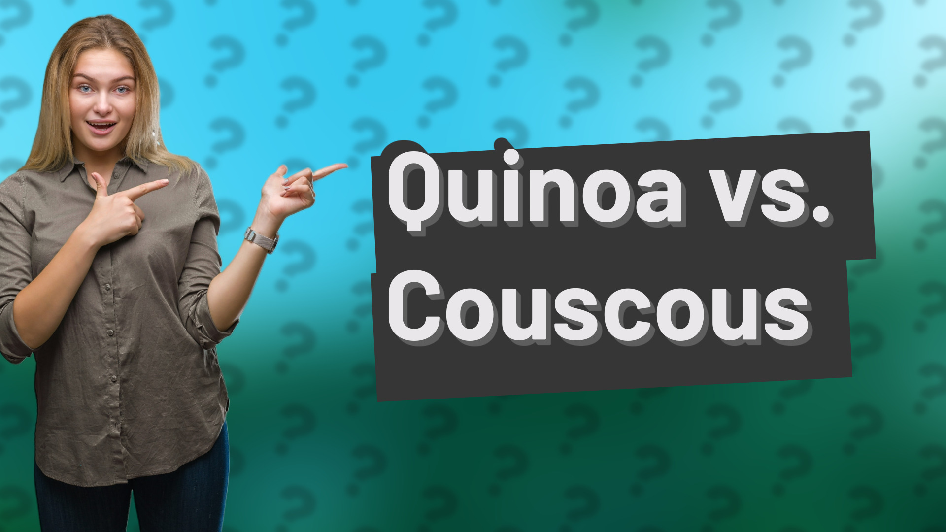 Quinoa vs. Couscous