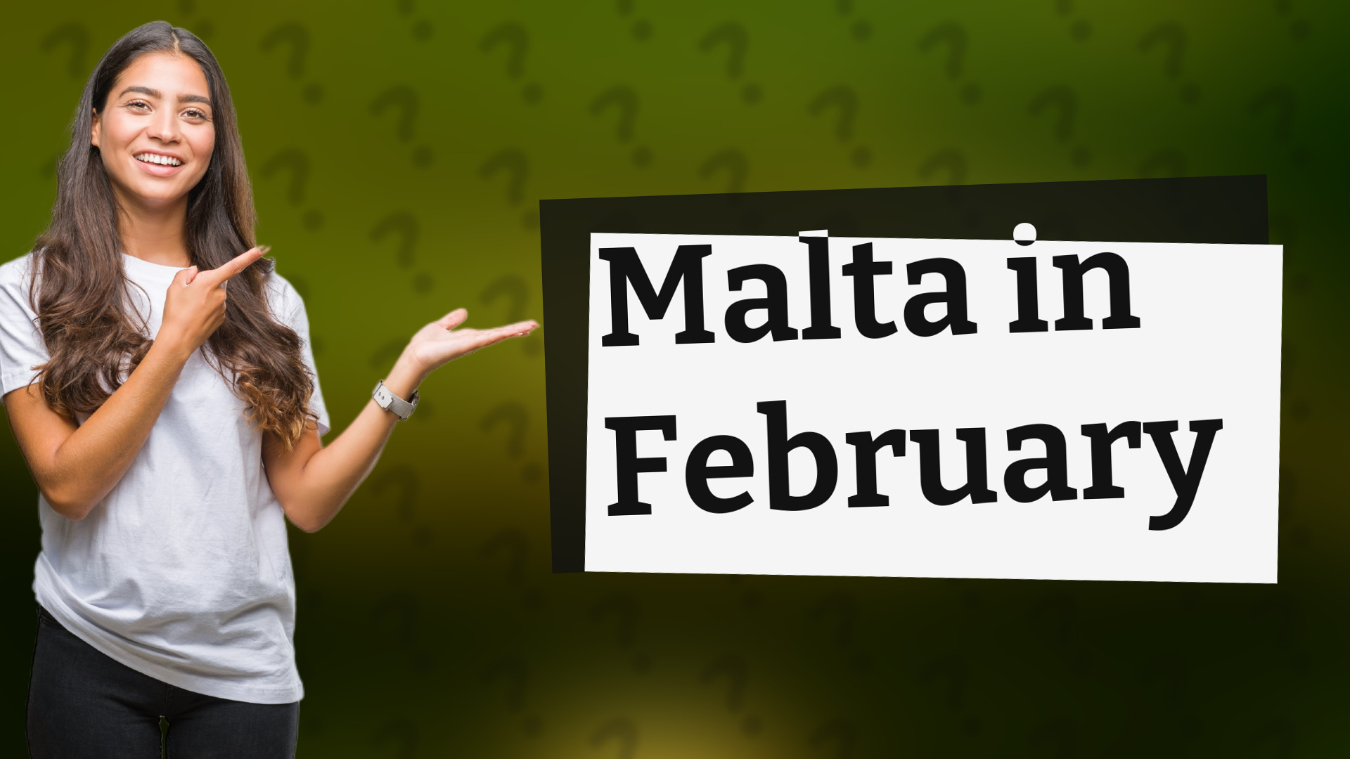 Malta in February
