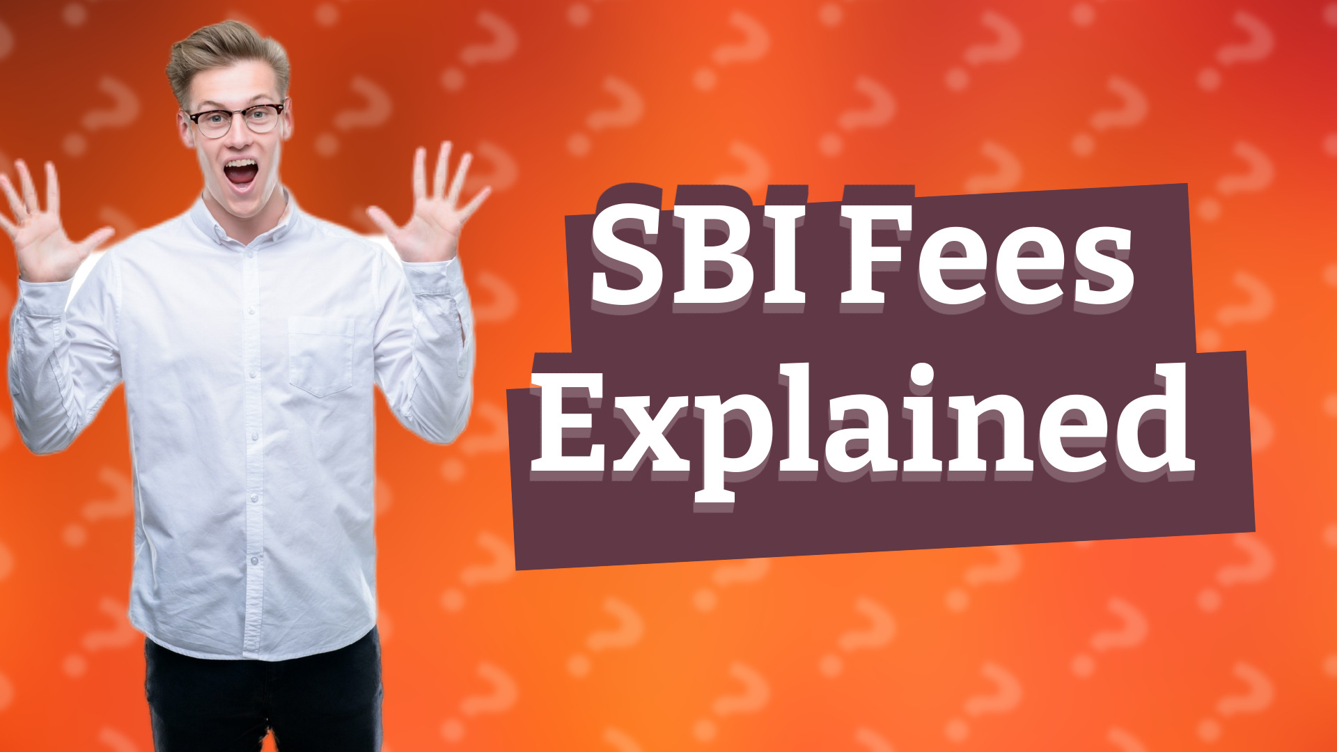 SBI Fees Explained