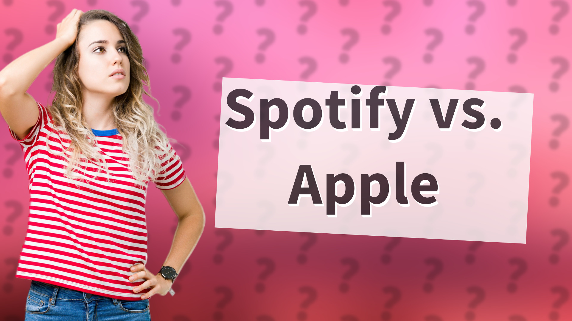 Spotify vs. Apple
