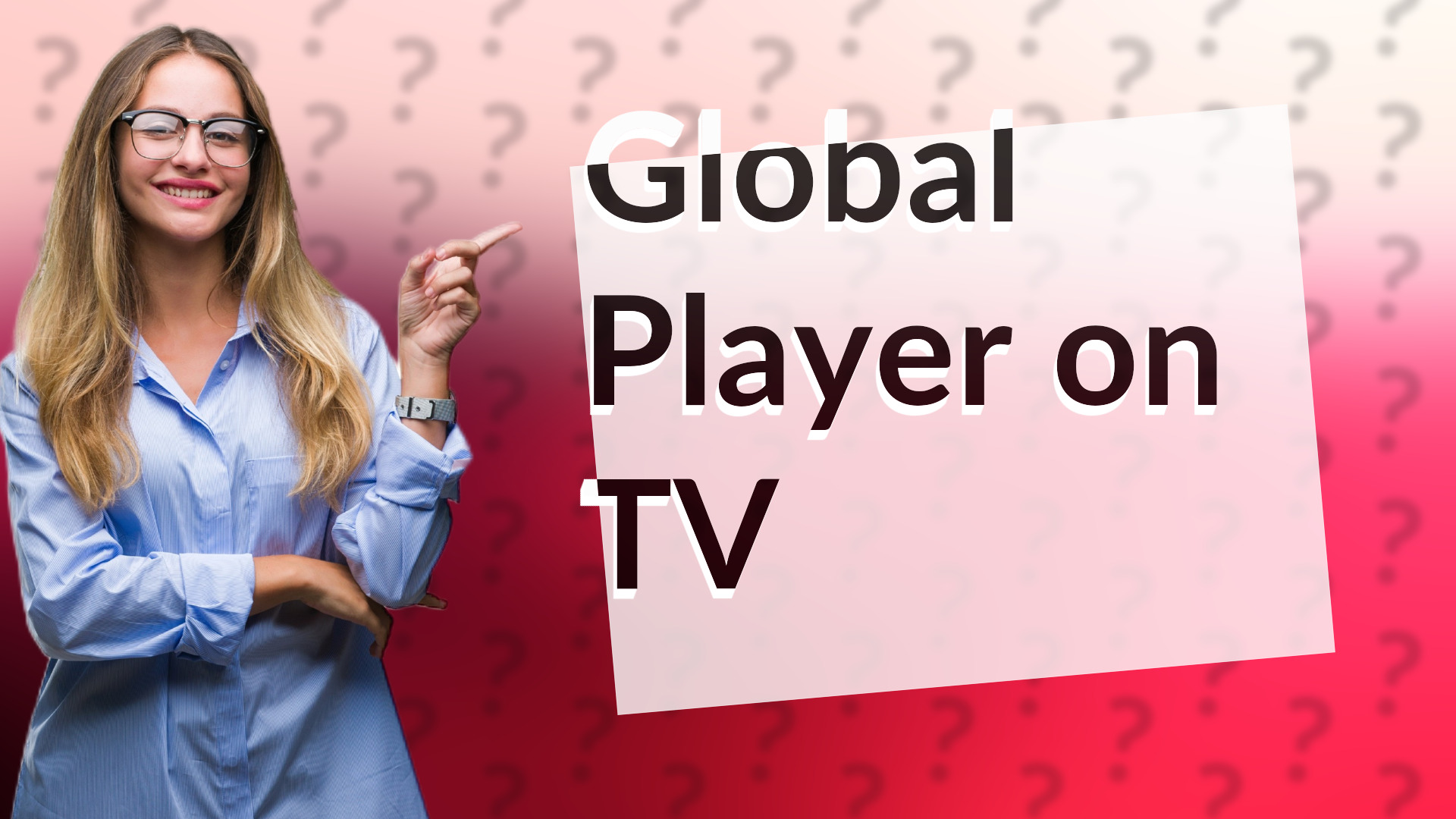 Global Player on TV