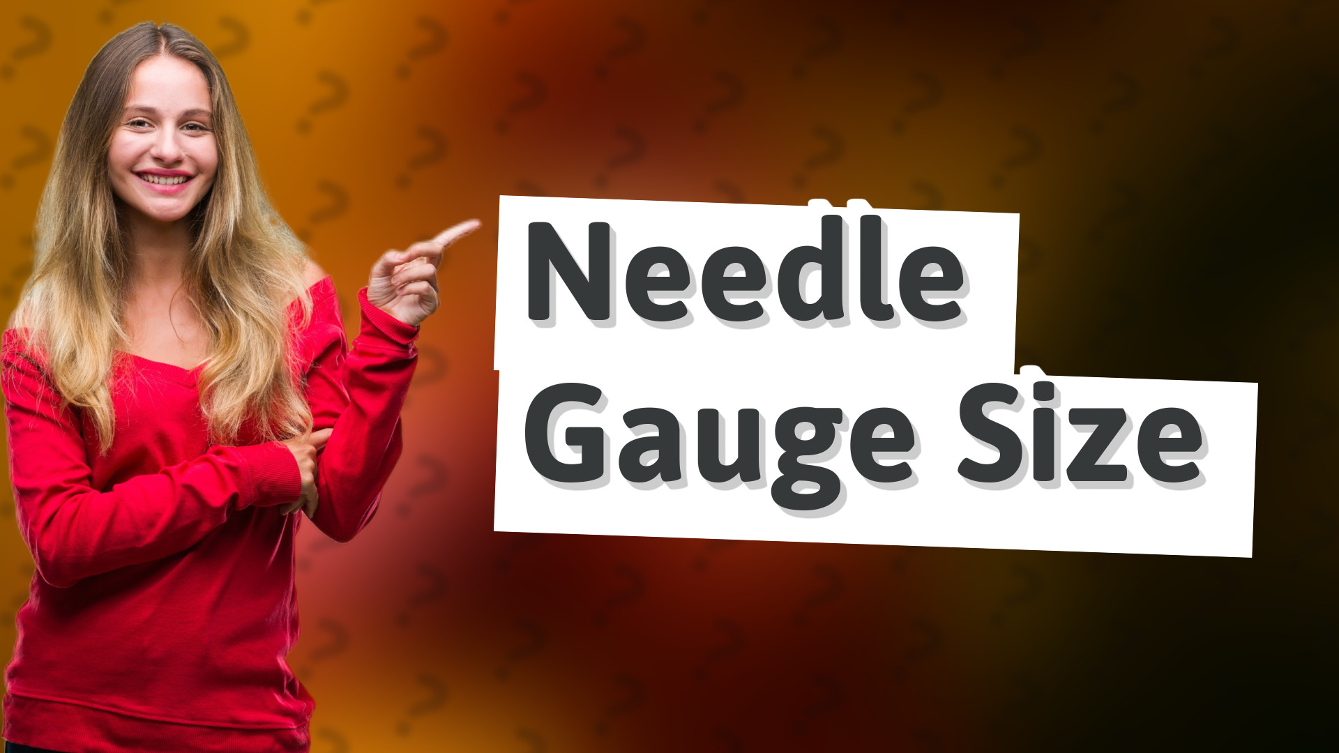 Needle Gauge Size