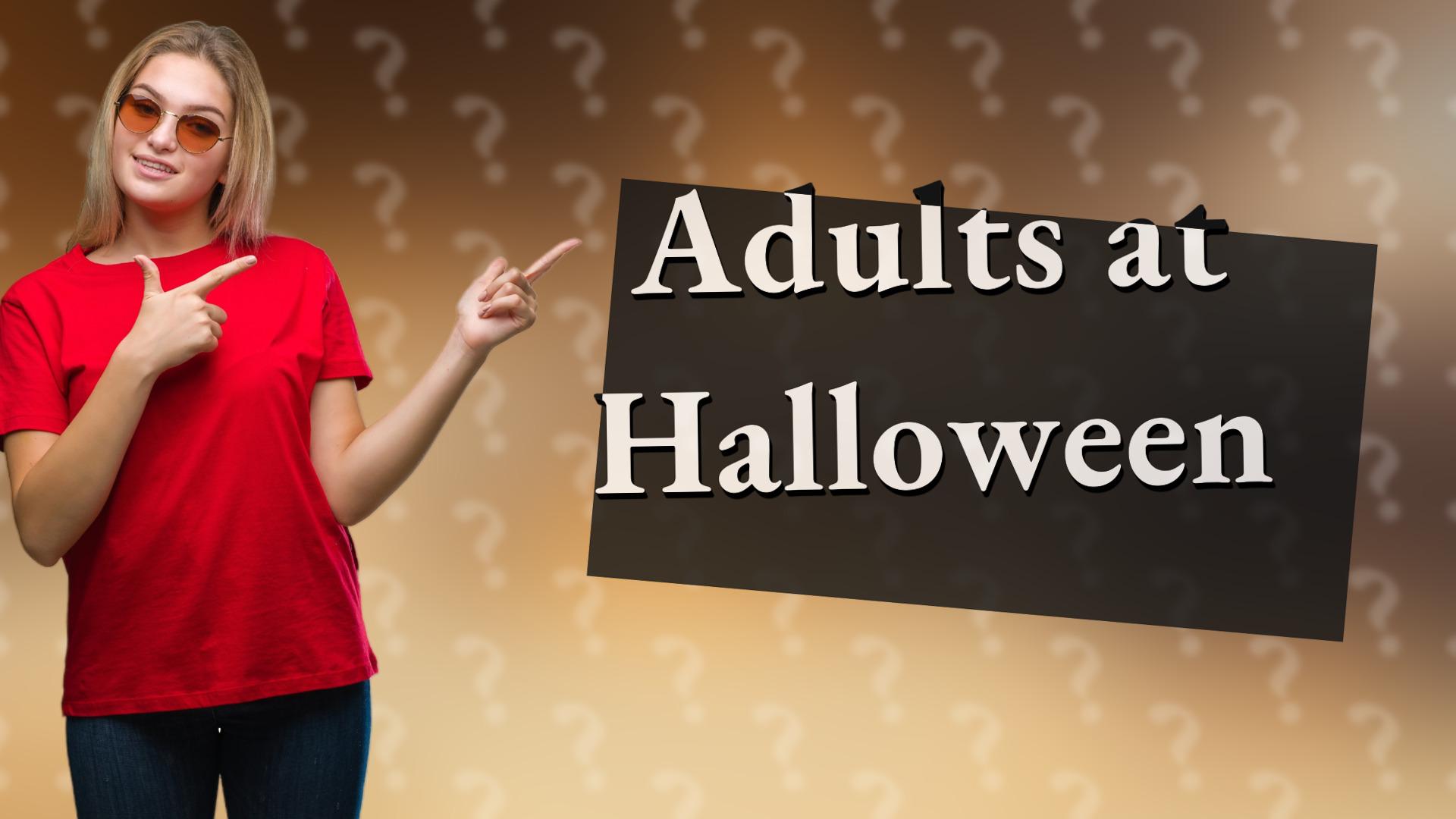 Adults at Halloween