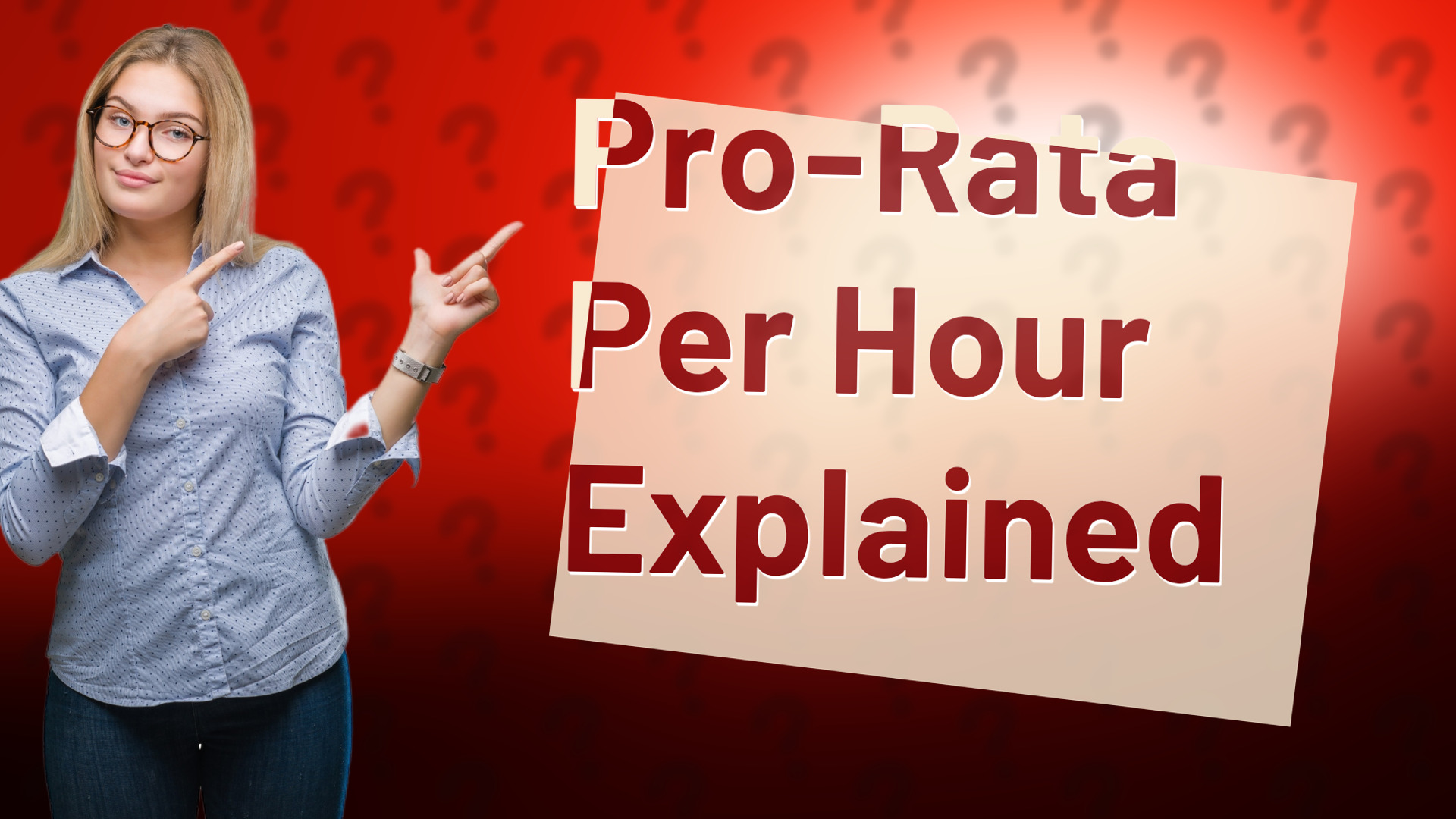 Pro-Rata Per Hour Explained