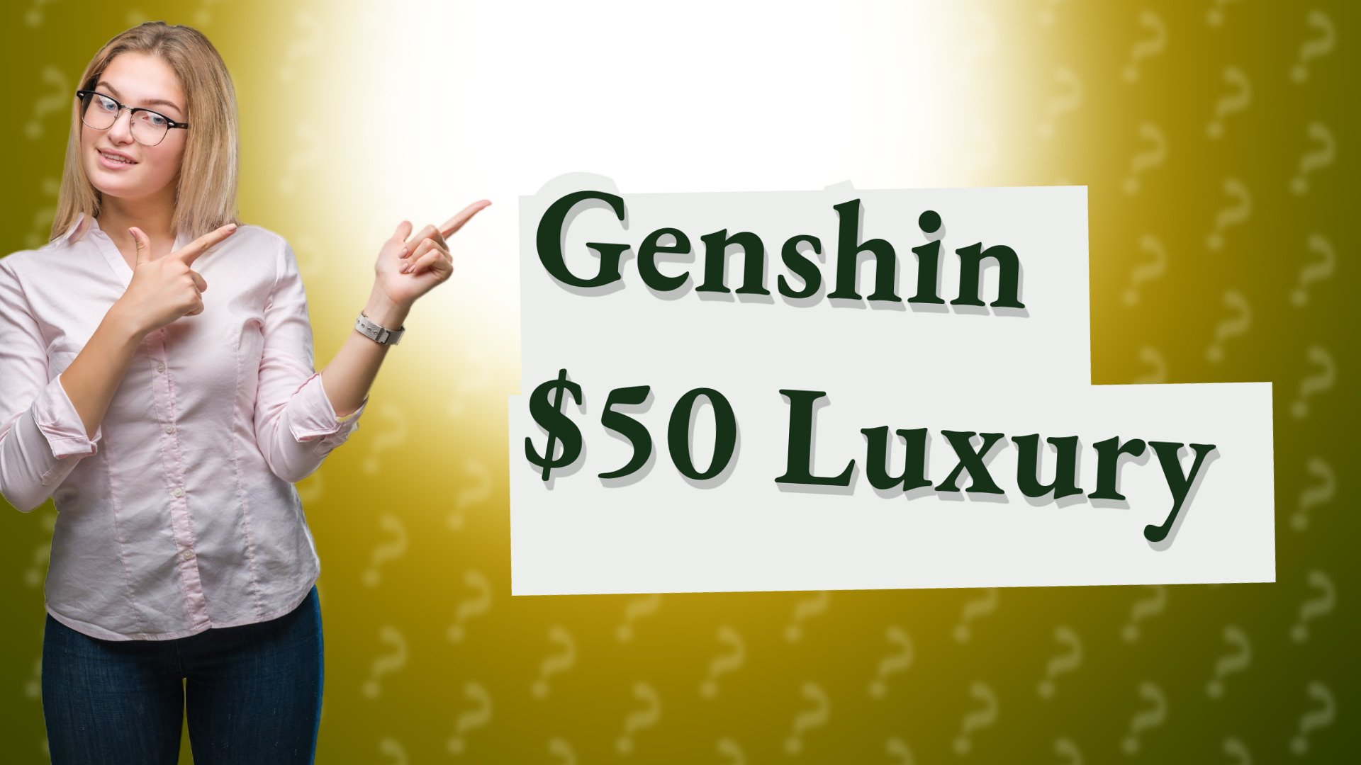 Genshin $50 Luxury