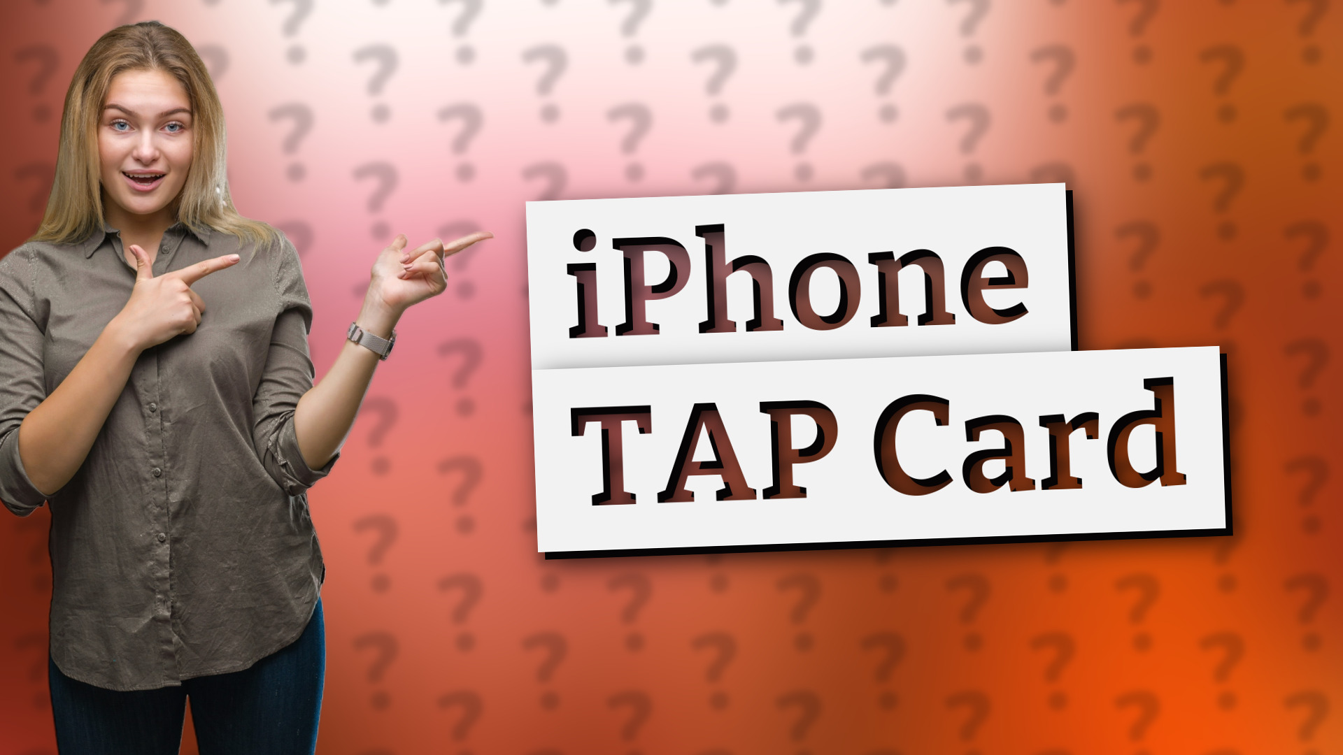 iPhone TAP Card