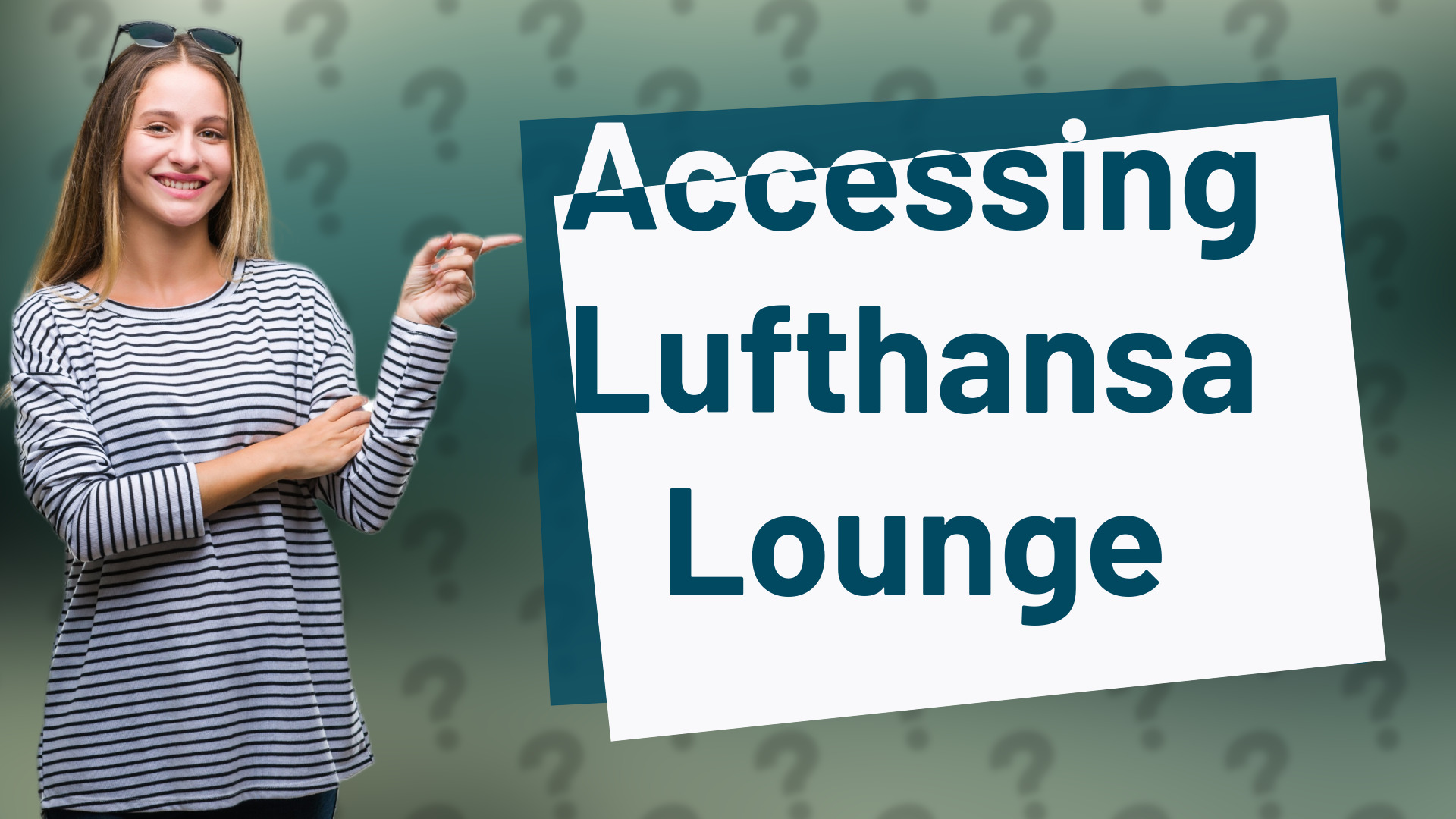 Accessing Lufthansa Lounge