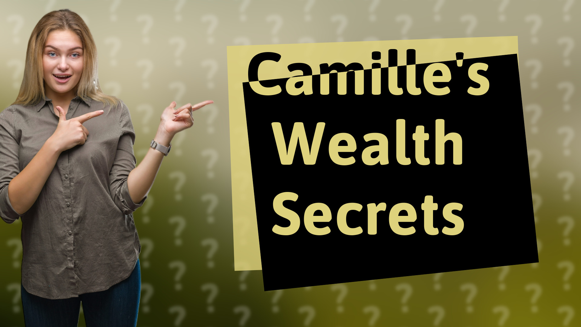 Camille's Wealth Secrets