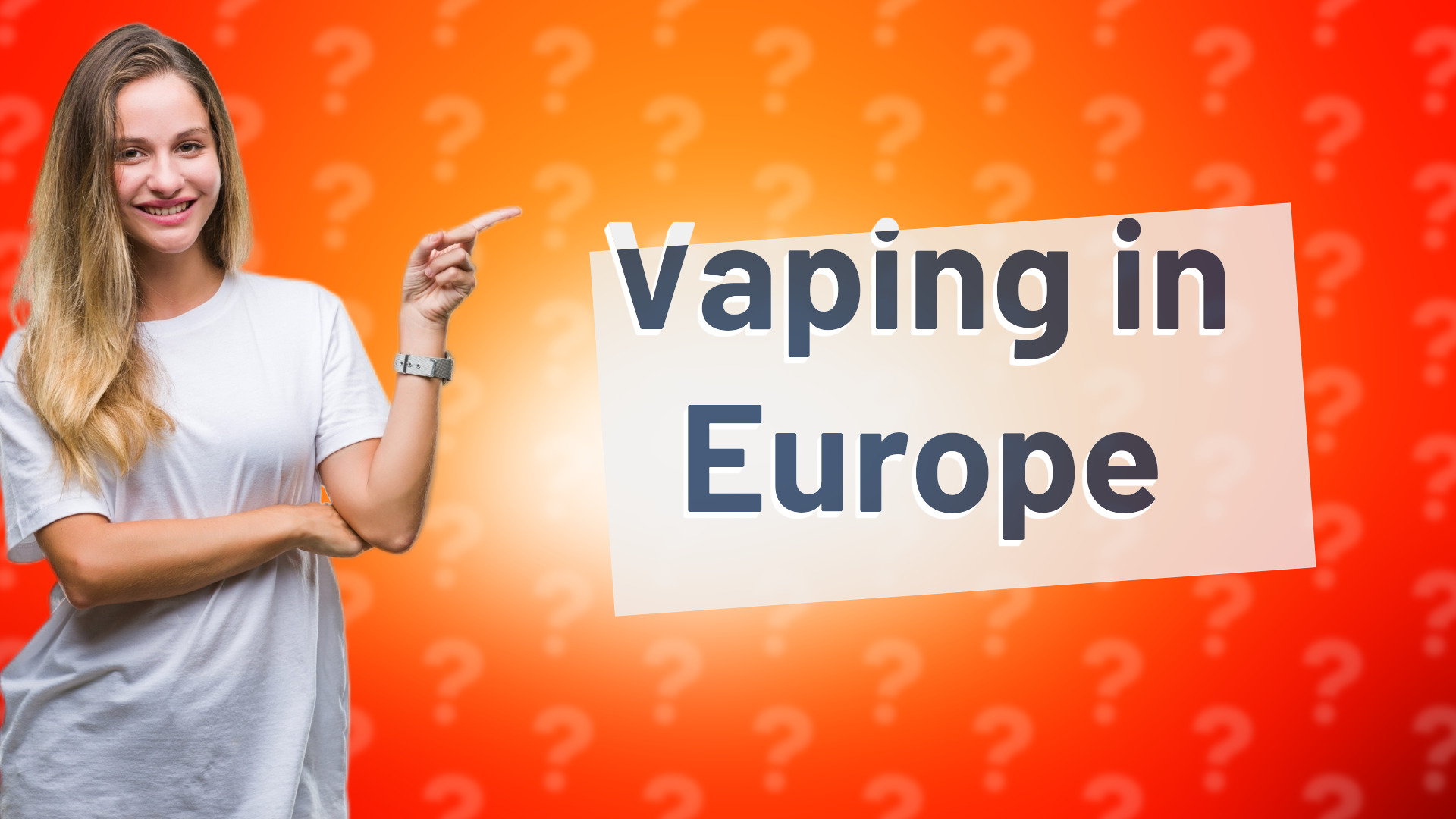 Vaping in Europe