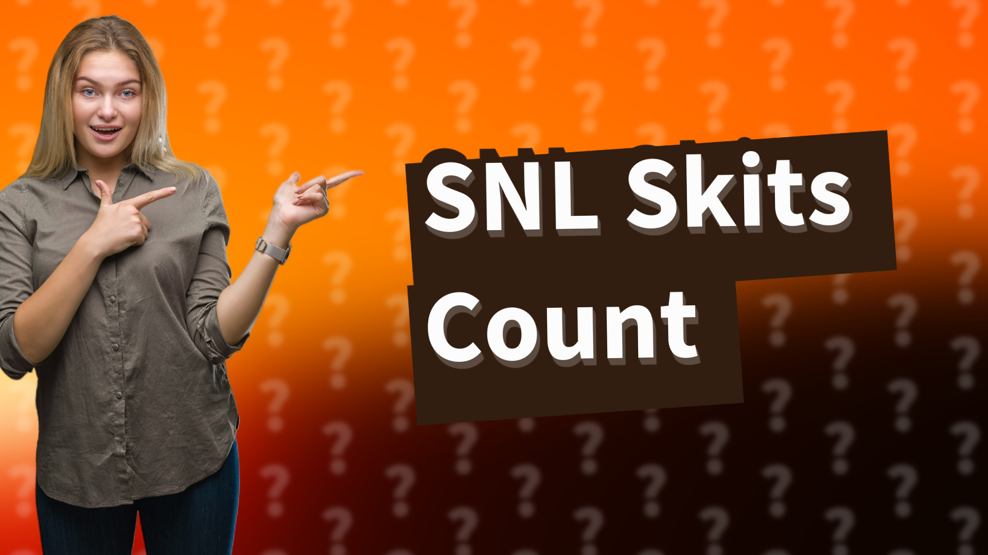 SNL Skits Count