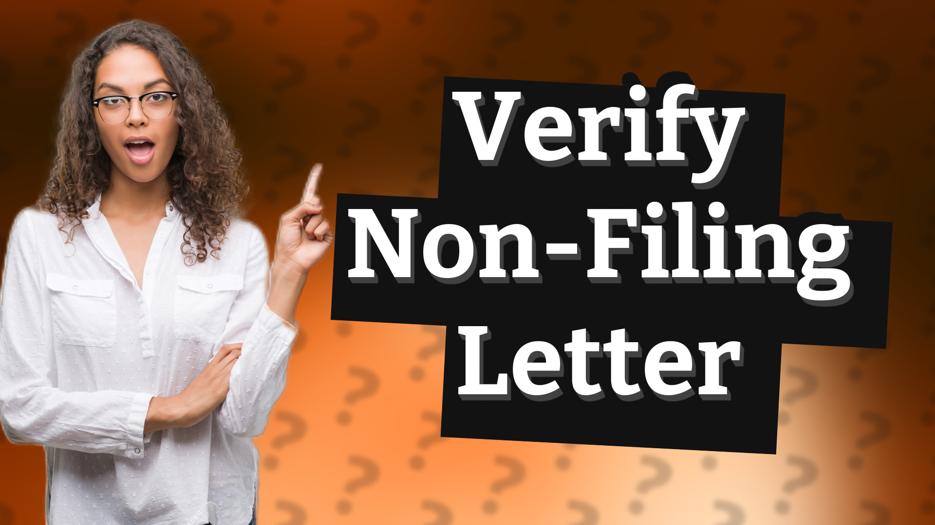 Verify Non-Filing Letter