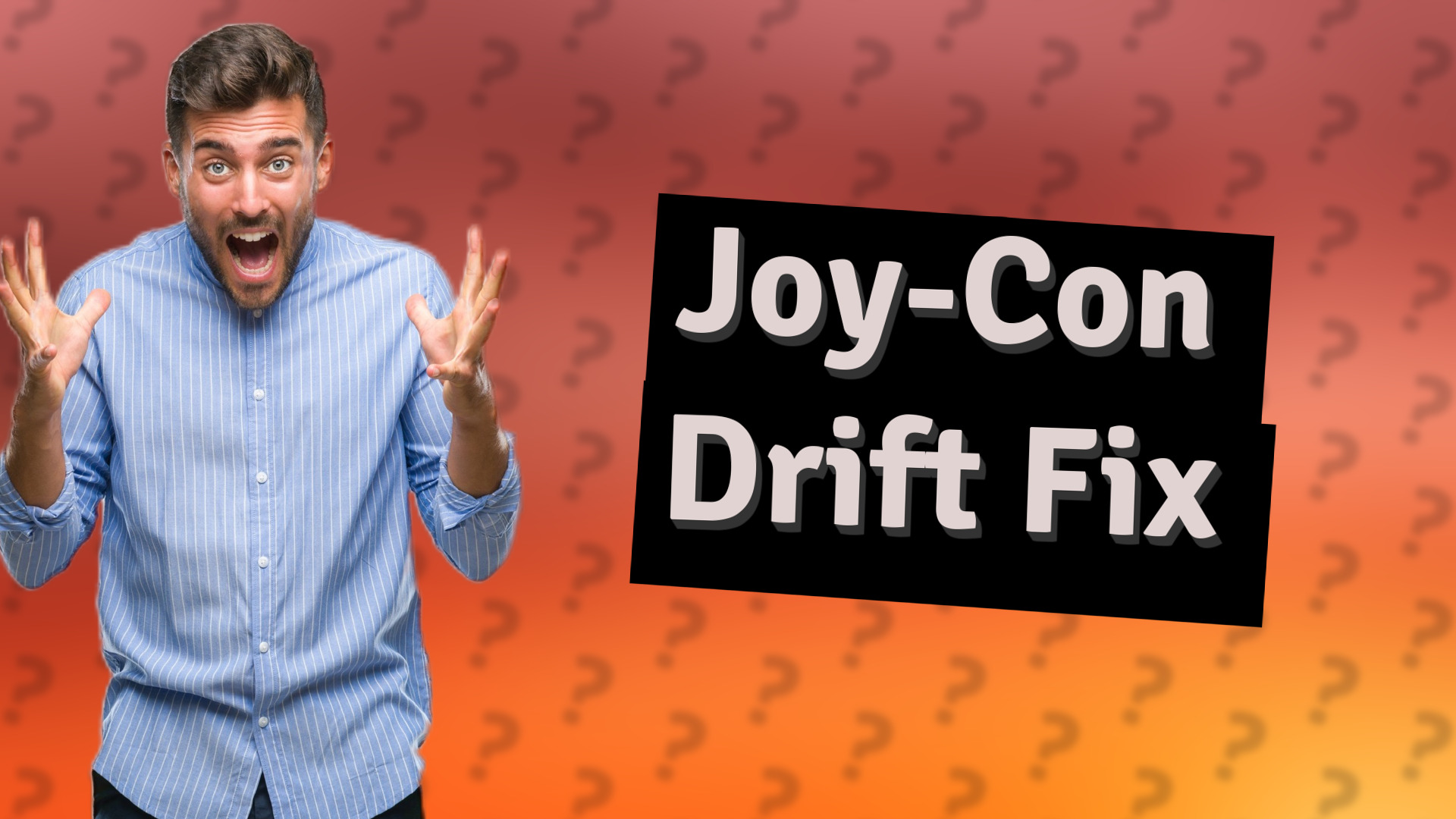 Joy-Con Drift Fix