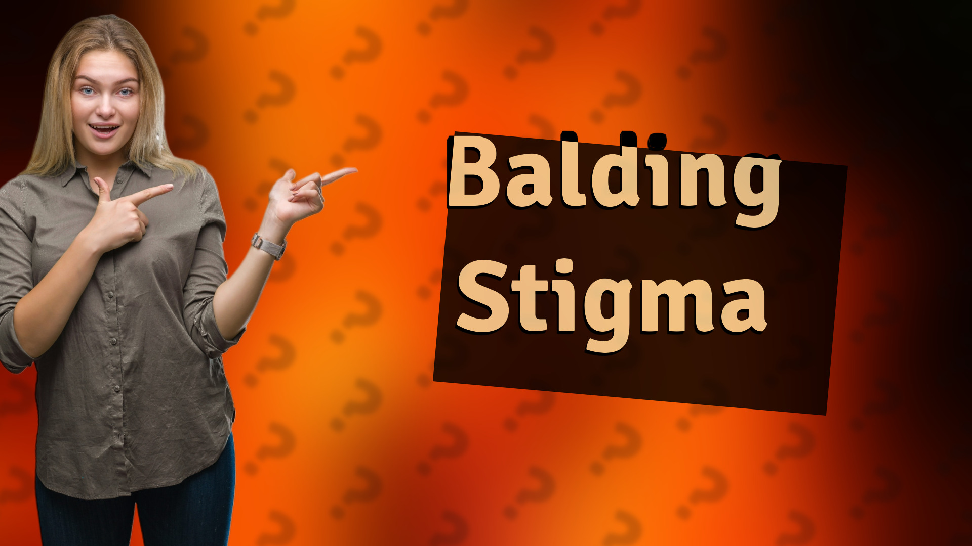 Balding Stigma