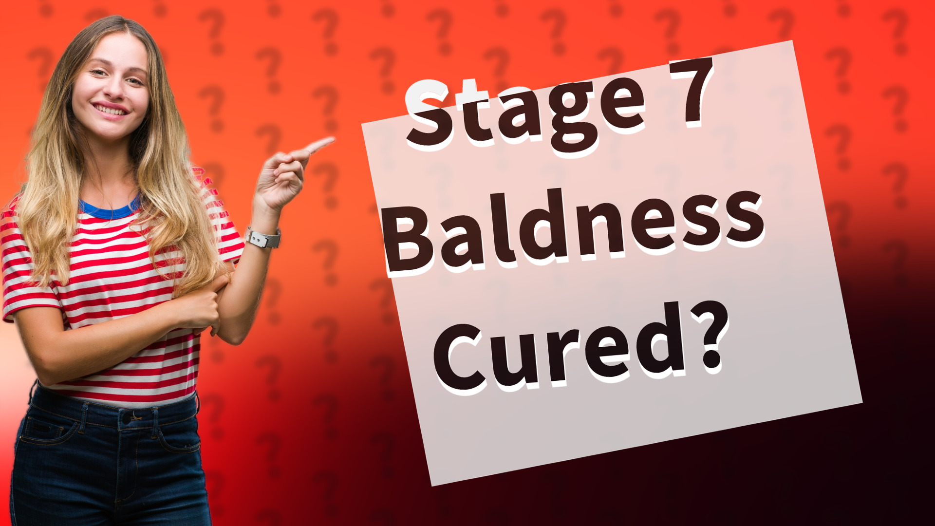 Stage 7 Baldness Cured?