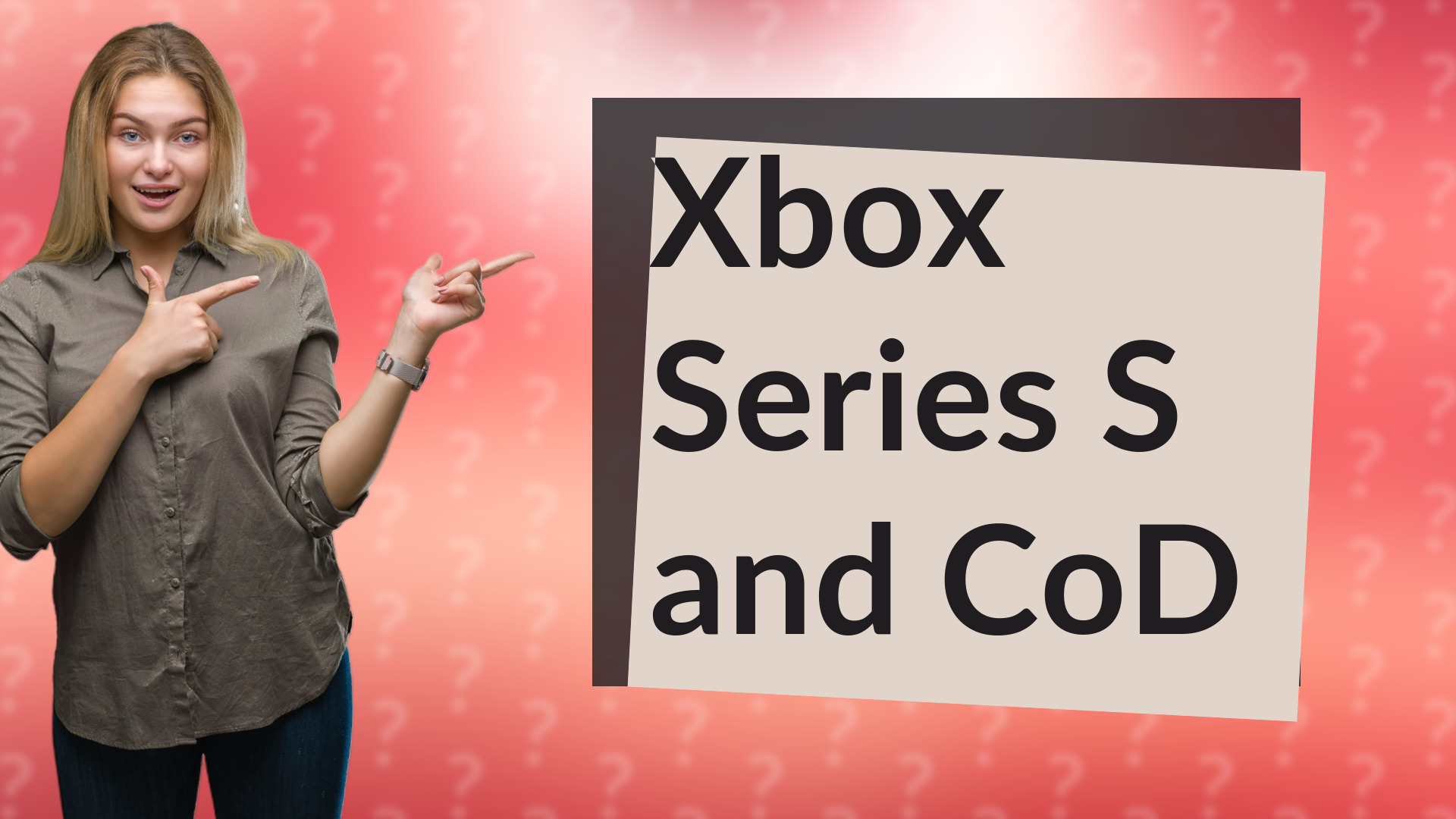 Xbox Series S and CoD