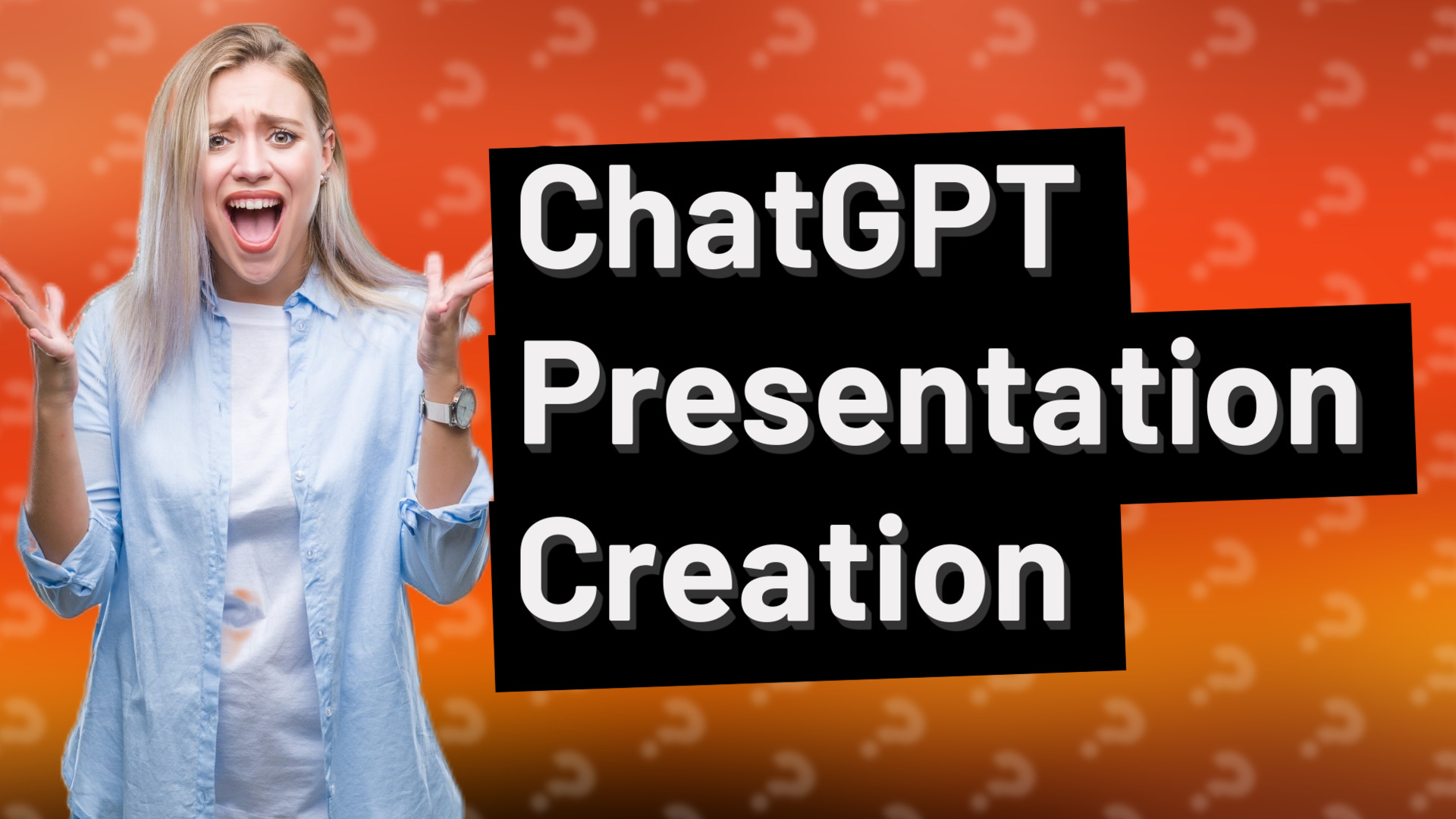 ChatGPT Presentation Creation