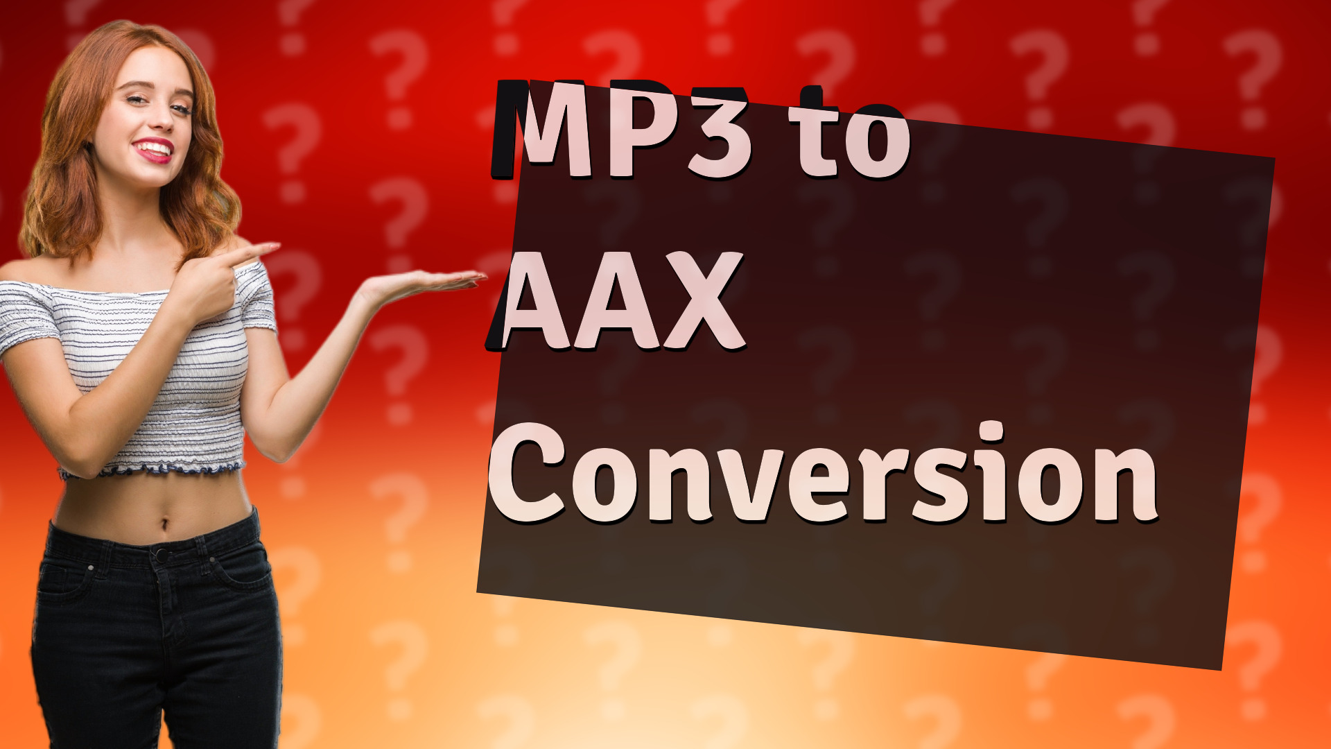 MP3 to AAX Conversion