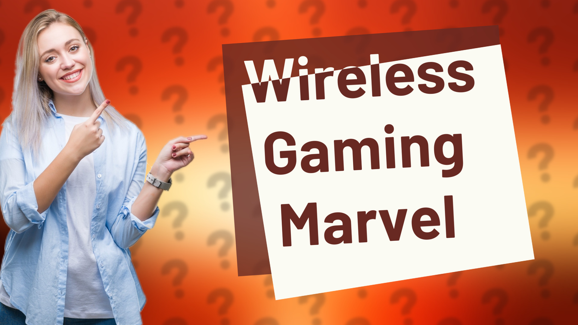 Wireless Gaming Marvel