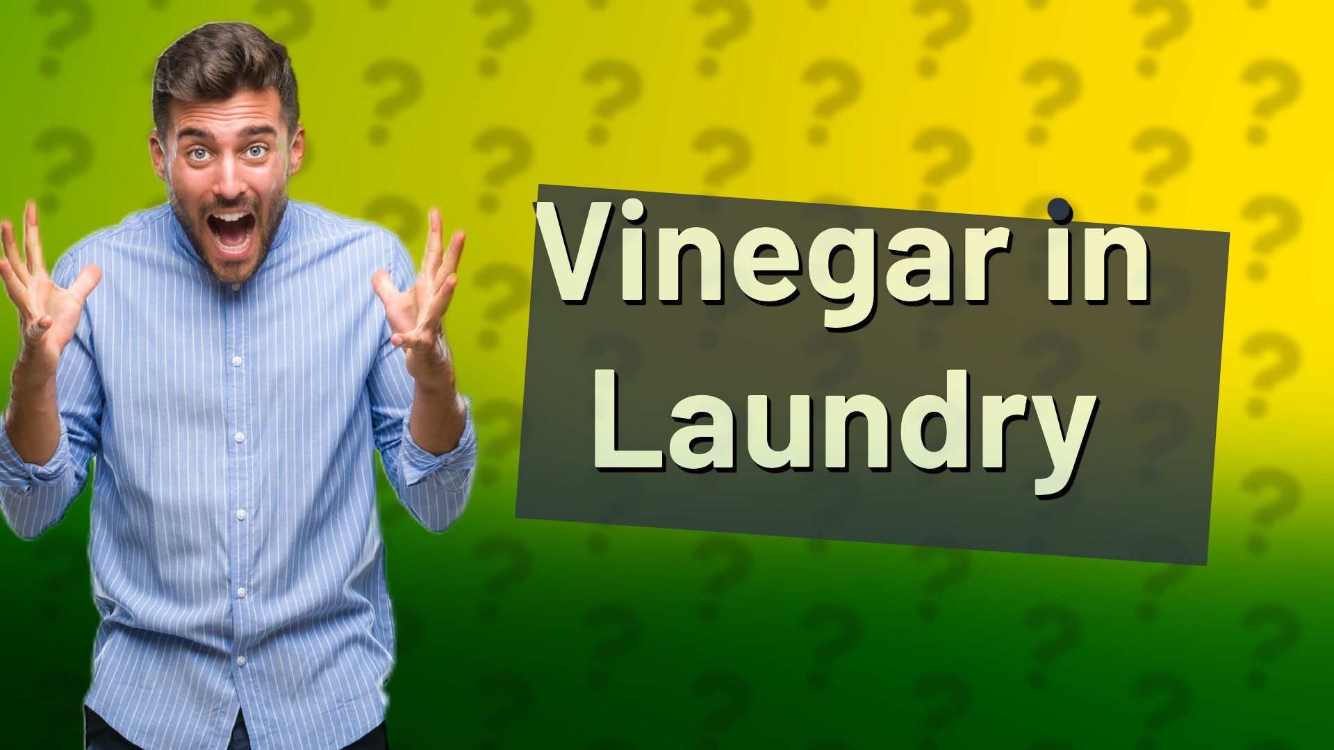 Vinegar in Laundry