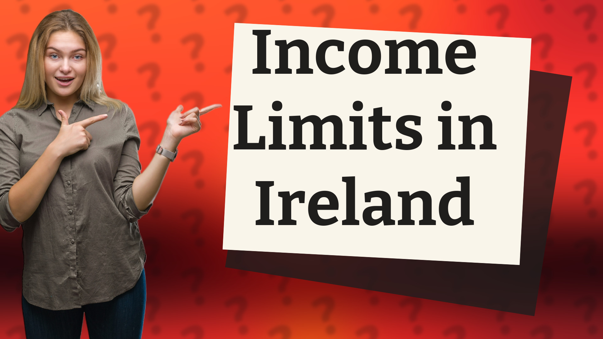 Income Limits in Ireland